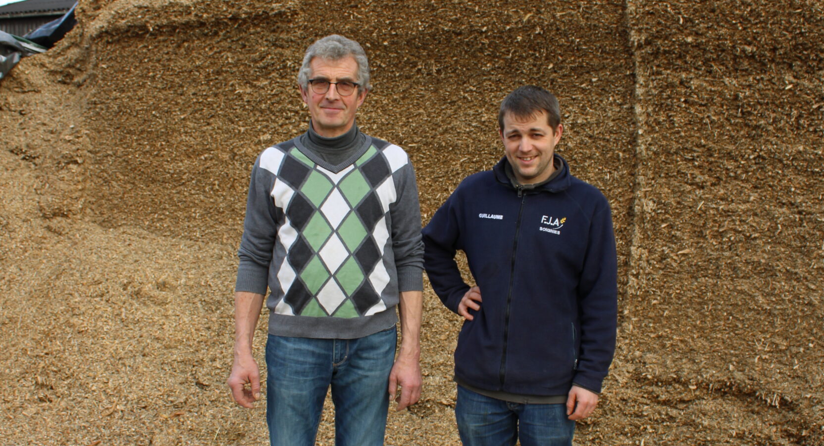 A Soignies, José Duquesne et Guillaume Bran travaillent ensemble