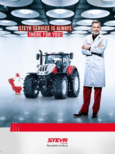 Uw vertrouwenspartner: STEYR SERVICE.