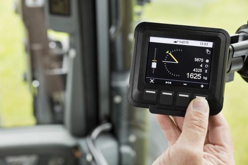 Assistant de conduite pour chargeur frontal