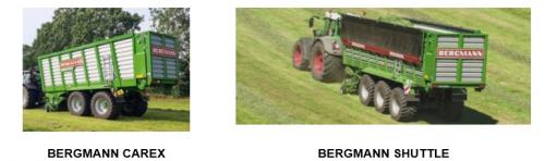 STERKE PUNTEN PROFESSIONELE OPRAAPWAGENS BERGMANN CAREX EN SHUTTLE