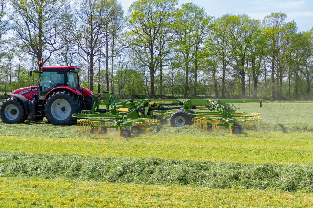 Krone breidt harkenportfolio uit: Nieuwe 4-elements middenafleghark Swadro TC 1250