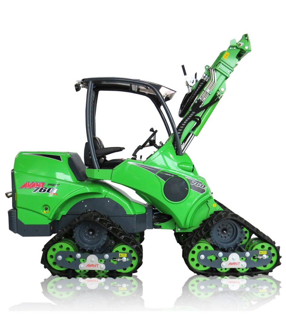 AVANT Machinery presenteert de nieuwe AVANT 760i TraX