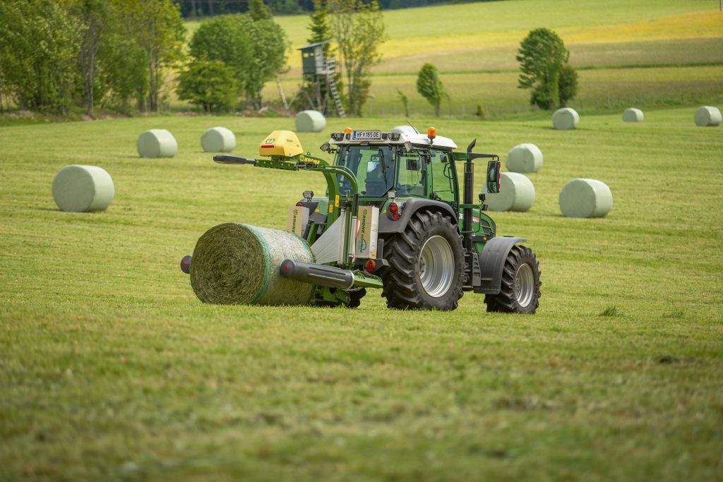 Krone dévoile la nouvelle enrubanneuse solo EasyWrap pour des balles d’ensilage de qualité supérieure