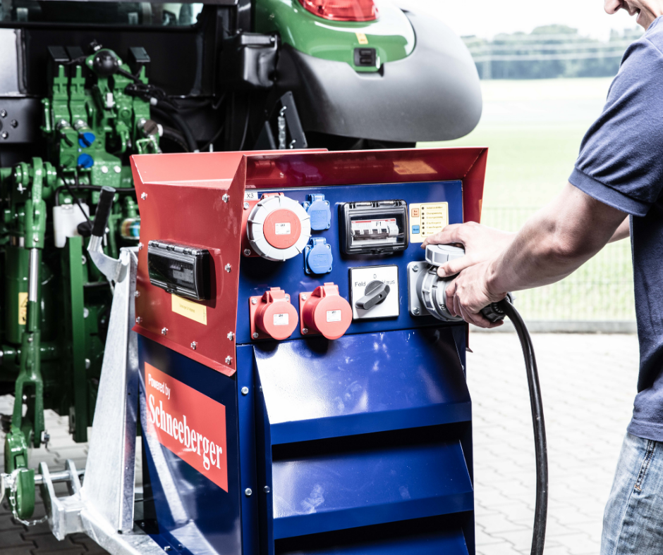 Packo Handling is exclusief verdeler van het gamma PTO-generatoren van SCHNEEBERGER voor België