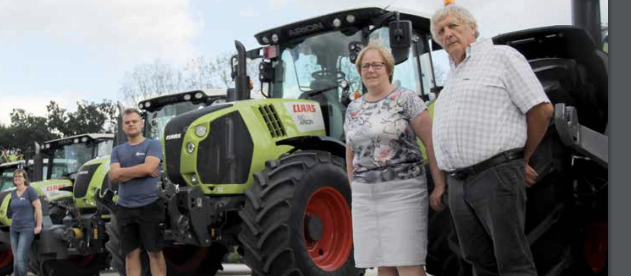 Claas-dealer Maurice Guedens begon zijn tweede jeugd in 2017