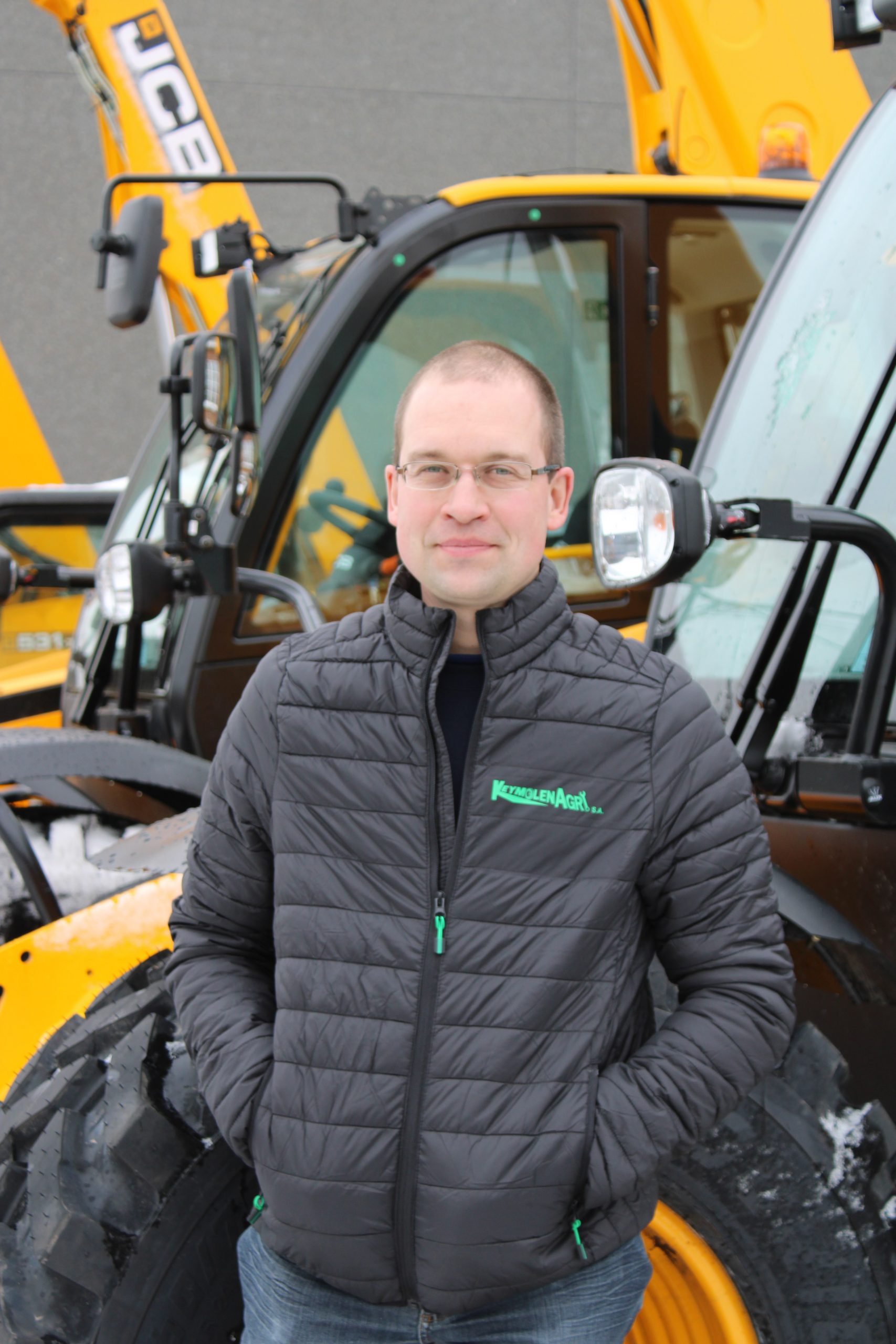Julien Menu is technisch commercieel medewerker bij Keymolen Agri
