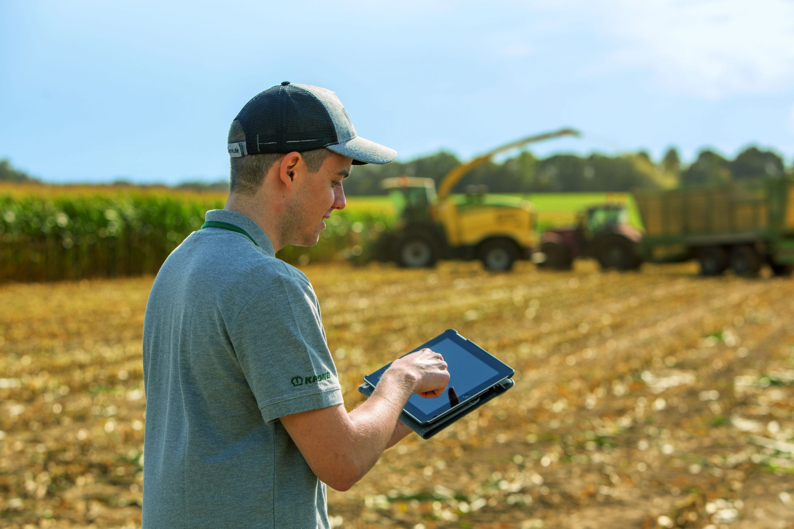 Krone Smart Telematics en agrirouter datamanagement-pakket