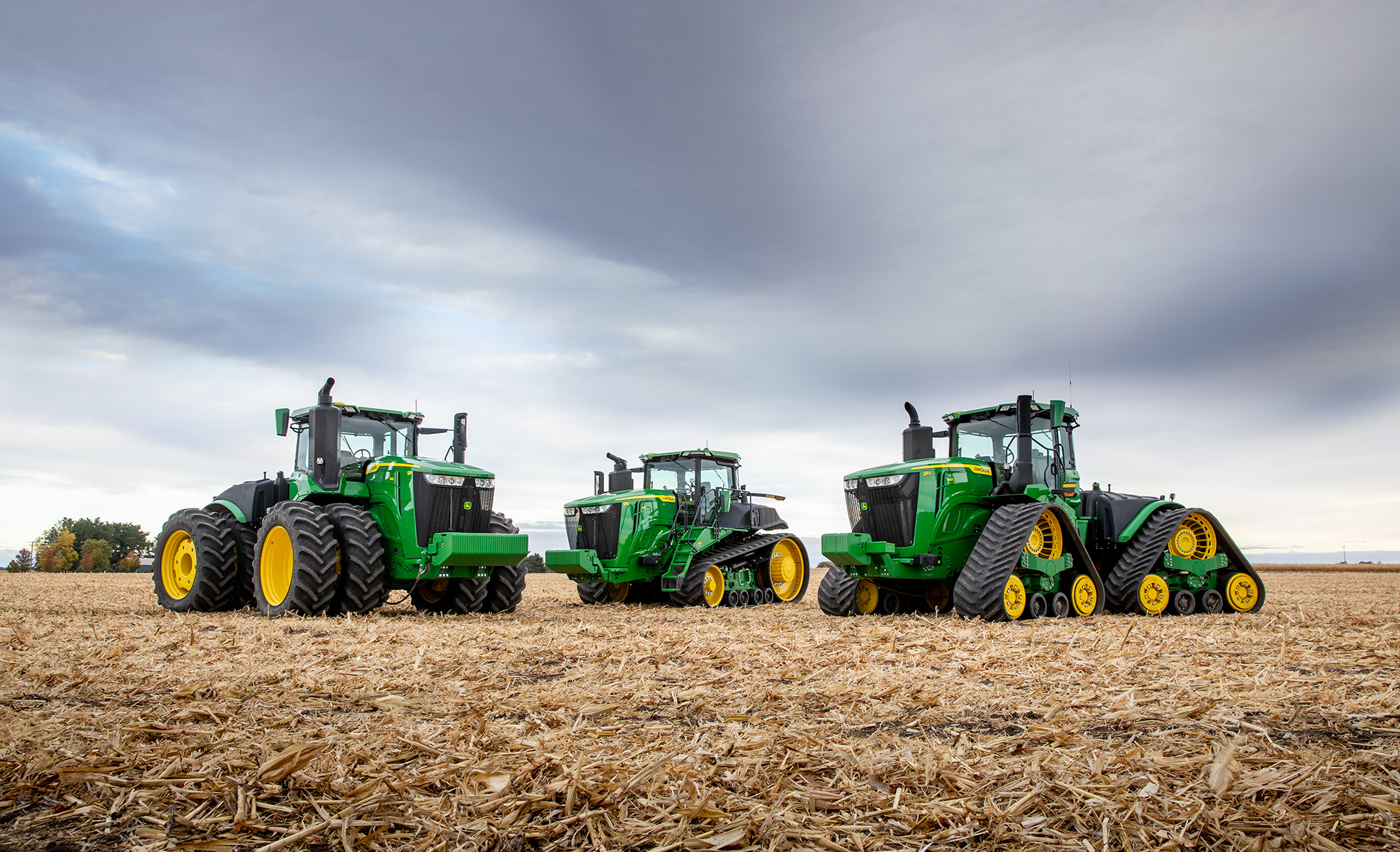 Nouveaux tracteurs série 9 de John Deere ; Plus puissants et plus