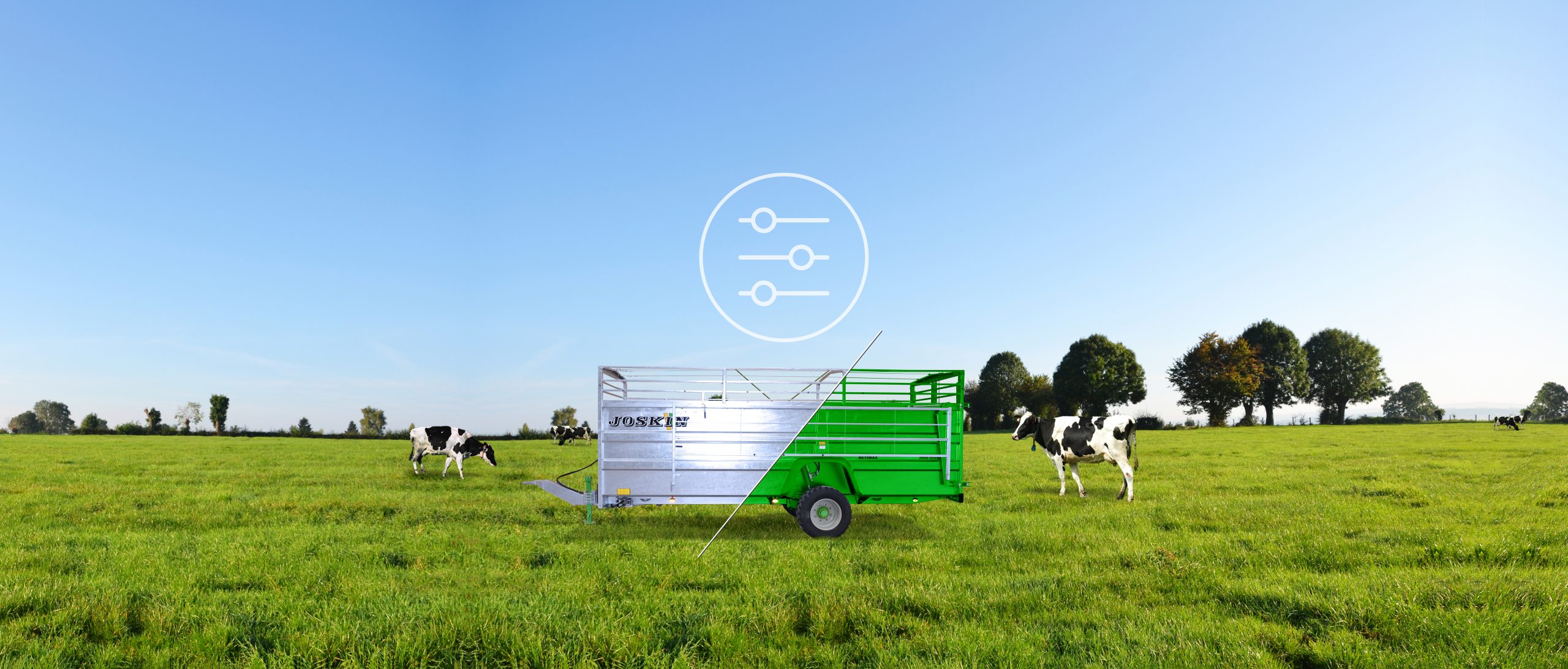 JOSKIN CONFIGURATOR: het kiezen van een veewagen of weidebeluchter is nog nooit zo eenvoudig geweest!