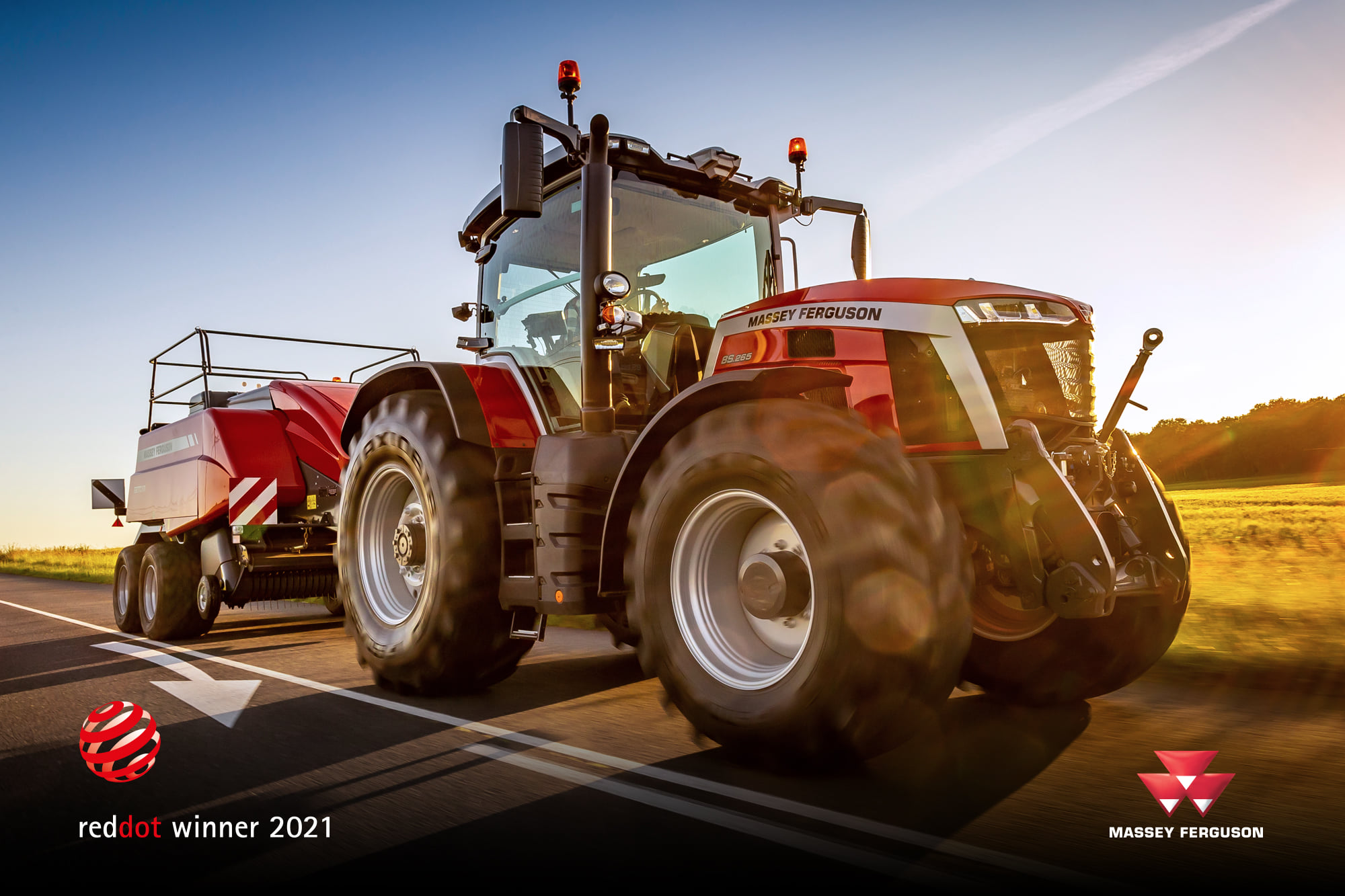 Prestigieuze Red Dot: Product Design 2021 Award voor Massey Ferguson MF 8S Series tractoren