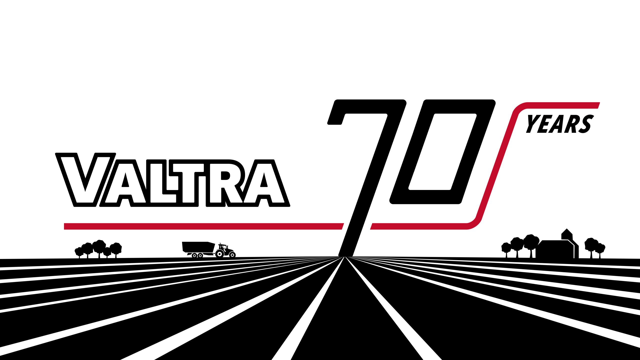 Namens Valtra bedankt voor de eerste 70 jaar