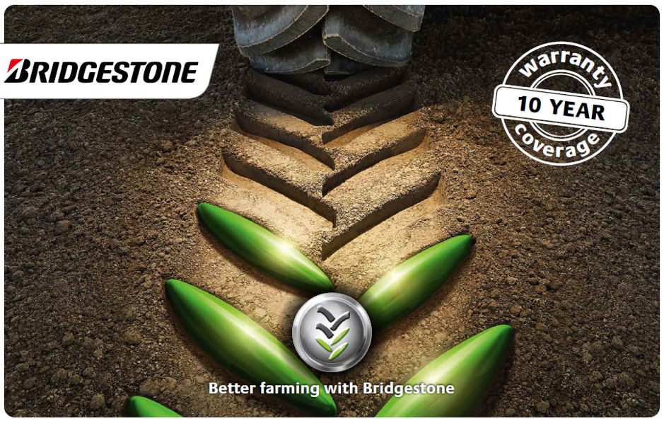 Bridgestone Europe offre une garantie de 10 ans sur tous ses pneumatiques radiaux agricoles
