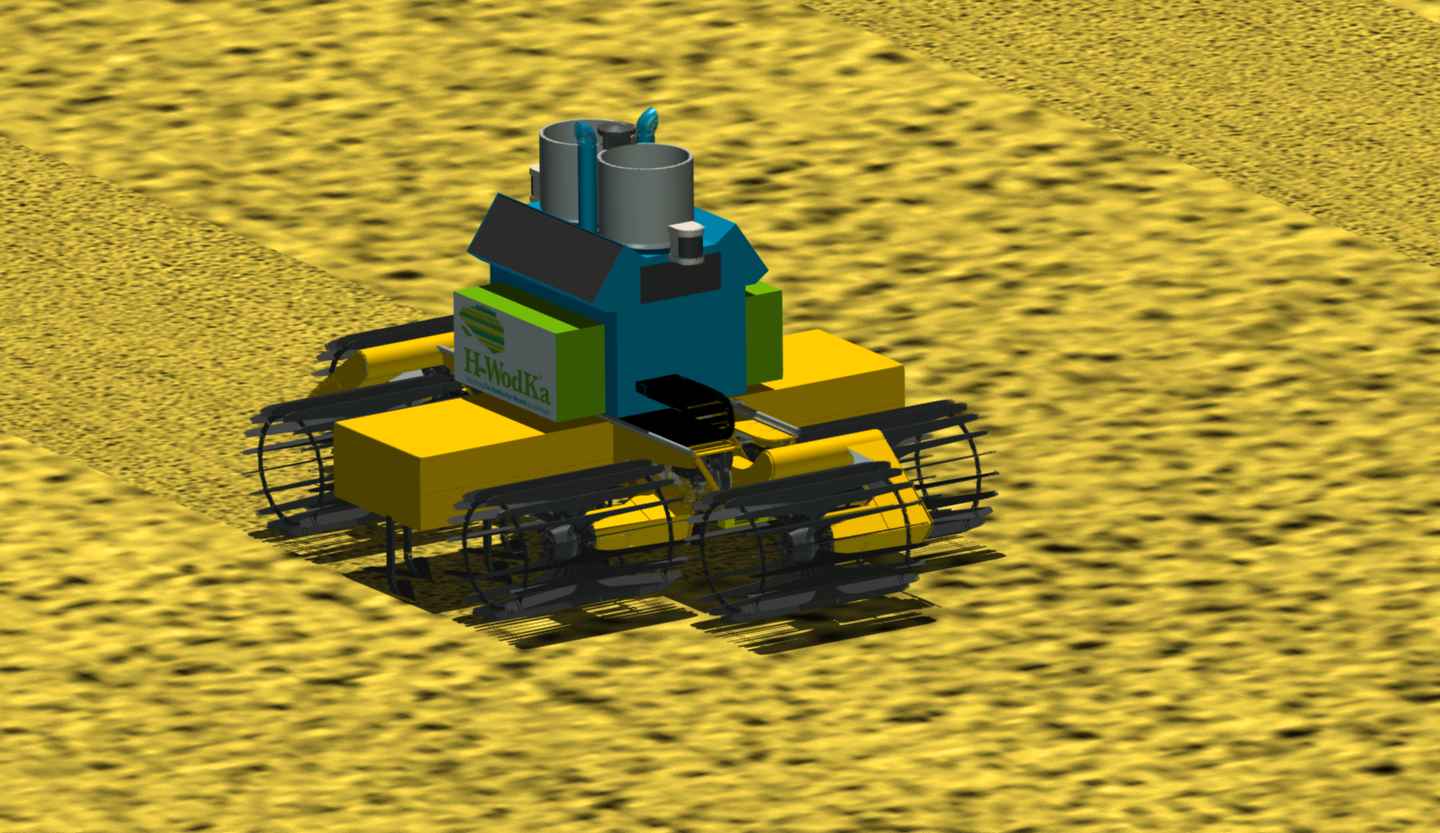 UN robot fonctionnant à l’hydrogène