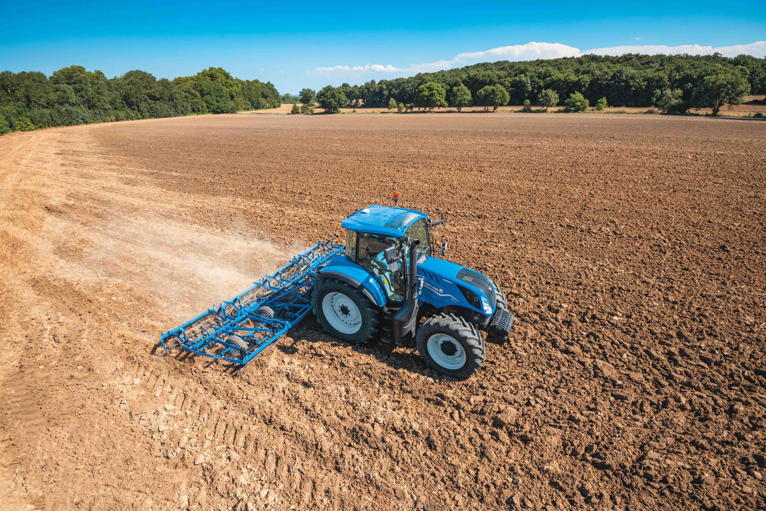 New Holland introduceert T5 Utility Stage V- en T5 Electro Command Stage V-tractorseries met vermogensupgrade