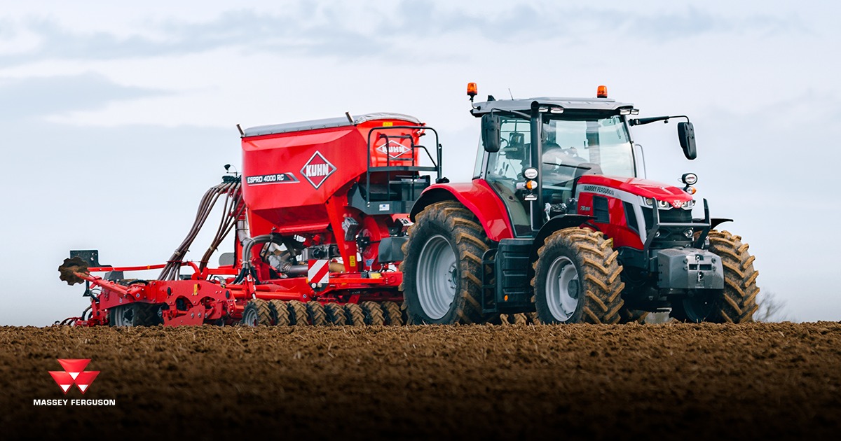 Massey Ferguson 210 pk, MF 7S.210 Extra power in de top van de MF 7S-serie