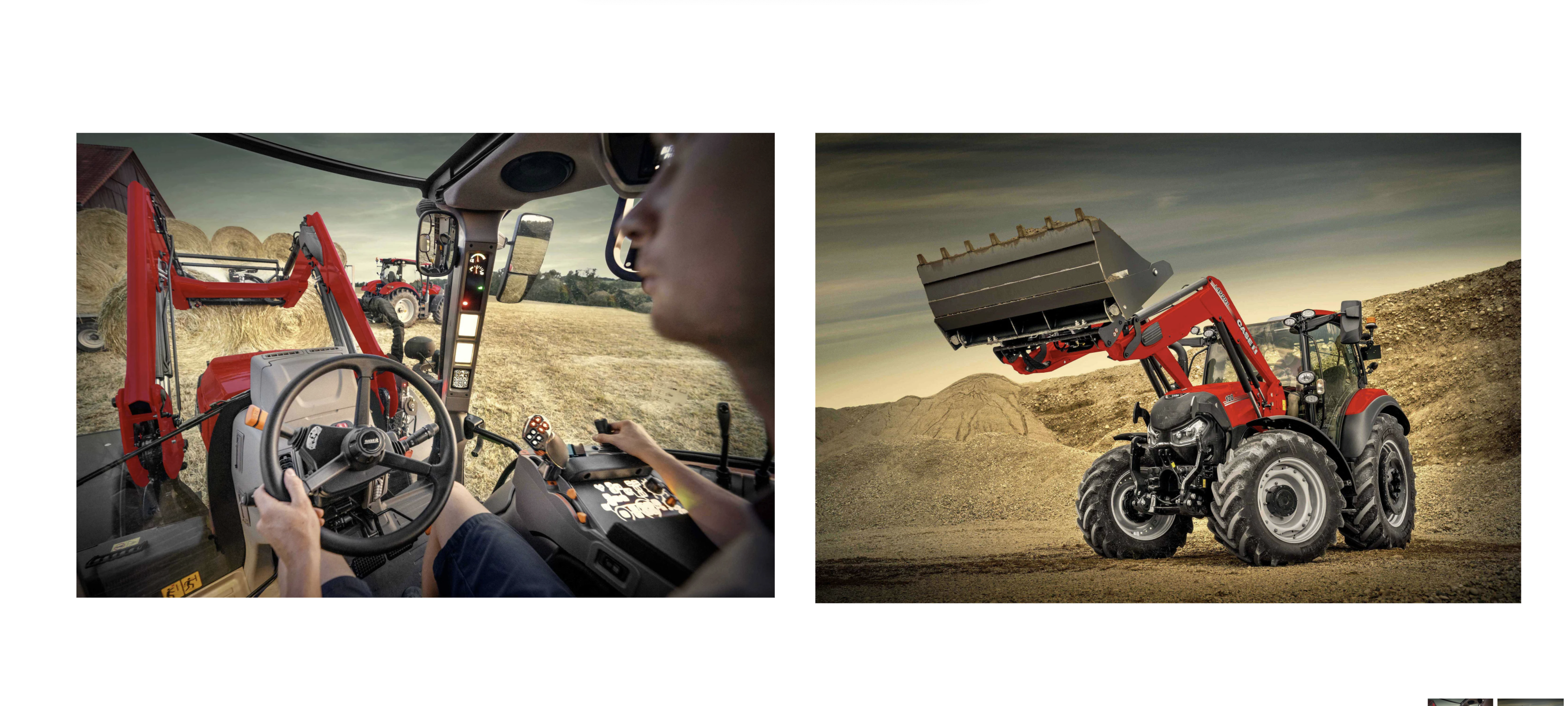 Case IH  stelt nieuwe frontladerserie voor