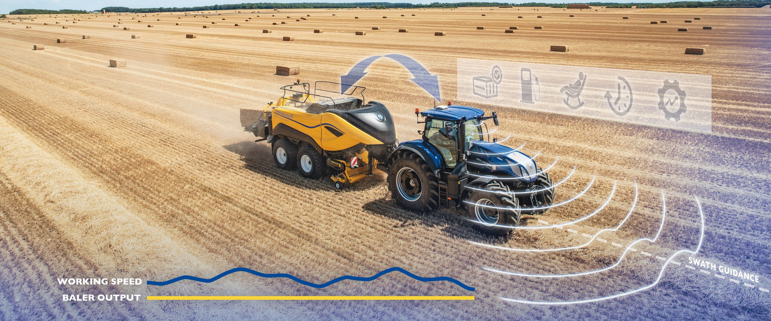 New Holland wint zilveren medaille op Agritechnica 2022 voor Baler Automation System