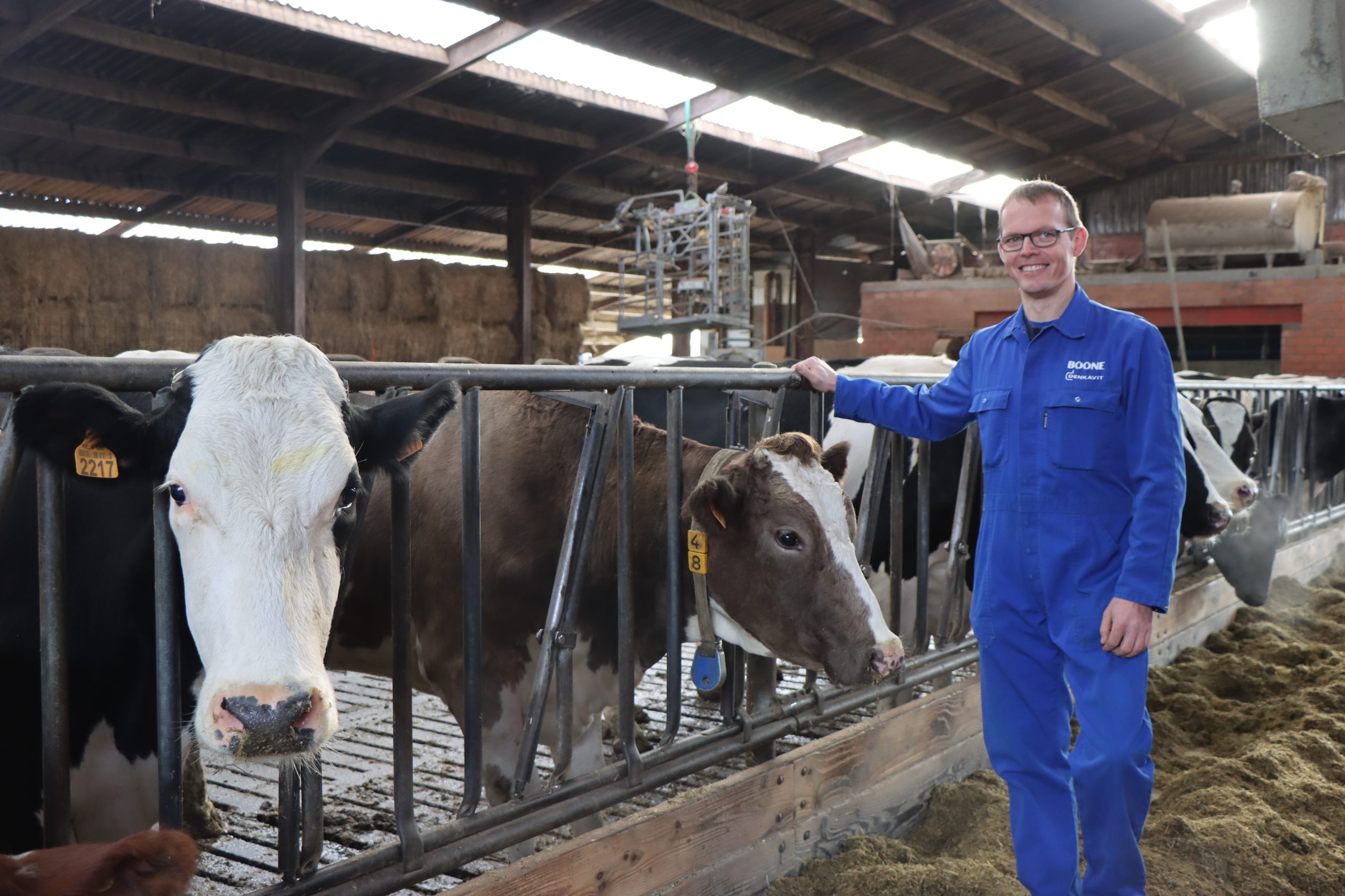 Veehouder Jonathan De Cock uit Wolvertem gaat geen uitdaging uit de weg