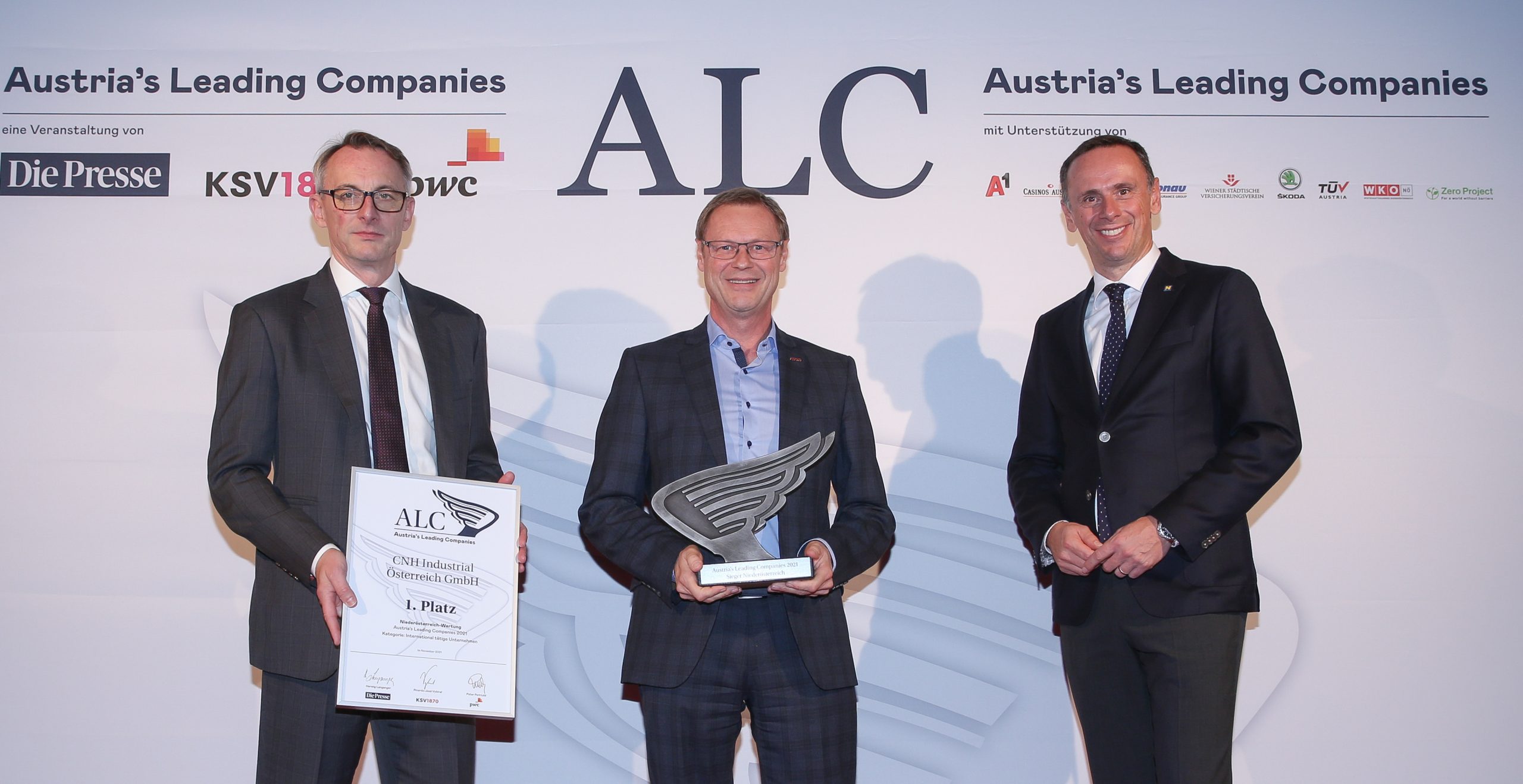 CNH Industrial, moederbedrijf van Case IH en STEYR®, voor tweede jaar bekroond als ‘Best Internationally Operating Company’