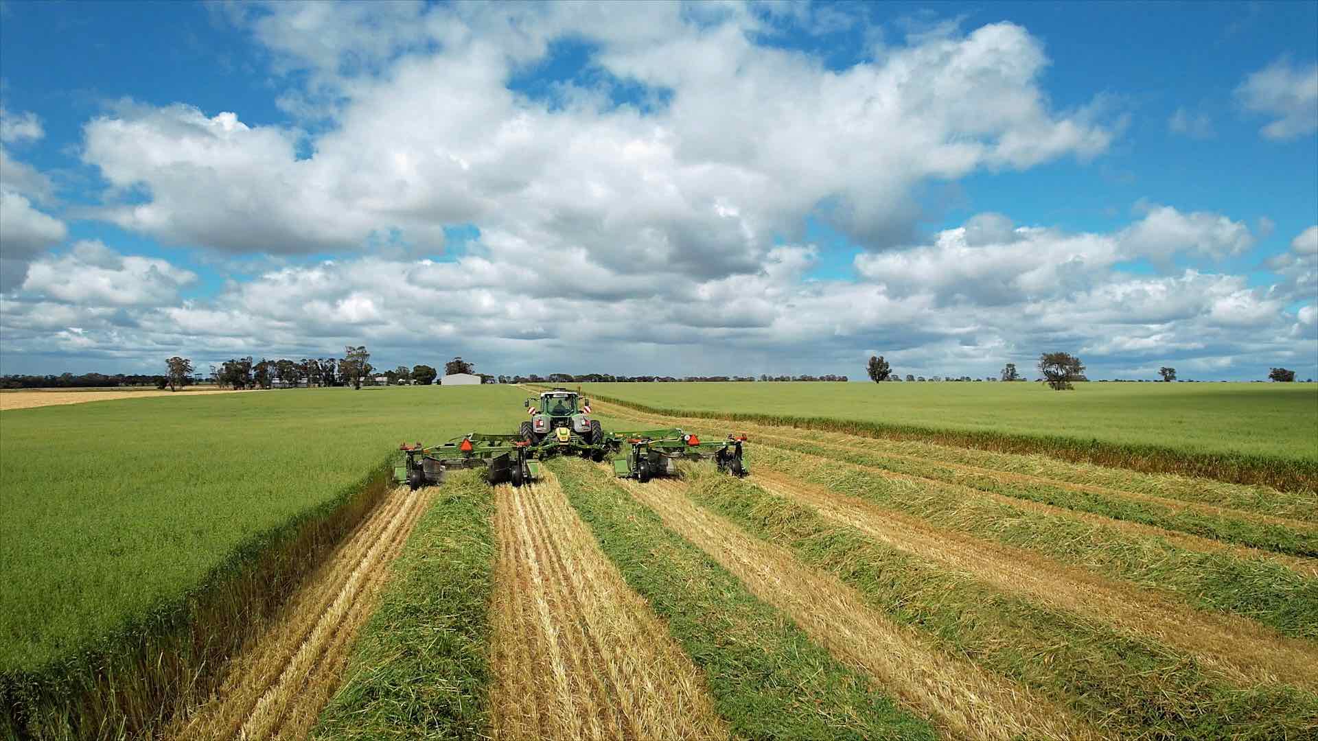Un châssis spécialement conçu pour le Controlled Traffic Farming (CTF): Nouveau châssis de couplage EasyCut TC Connect Krone