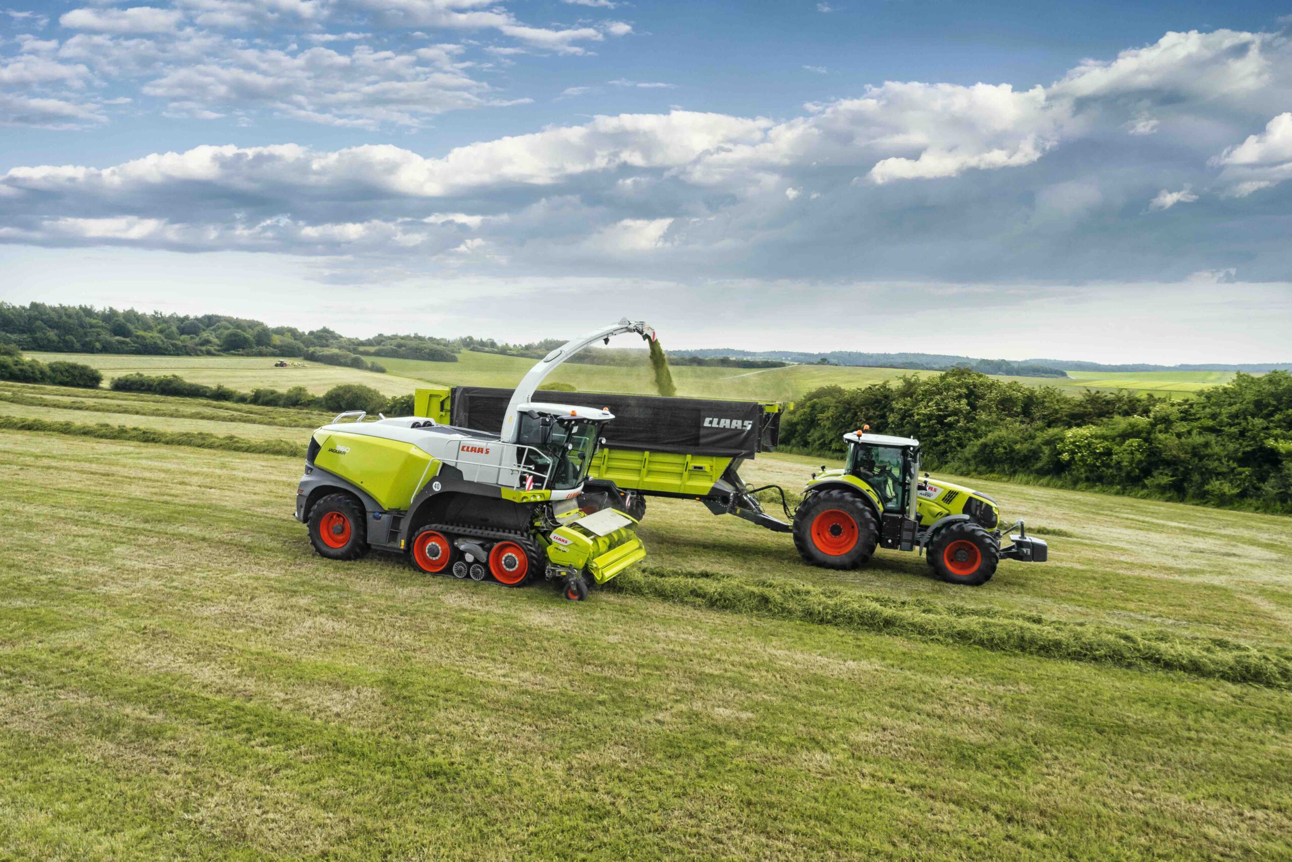 CLAAS livre sa 100e JAGUAR TERRA TRAC