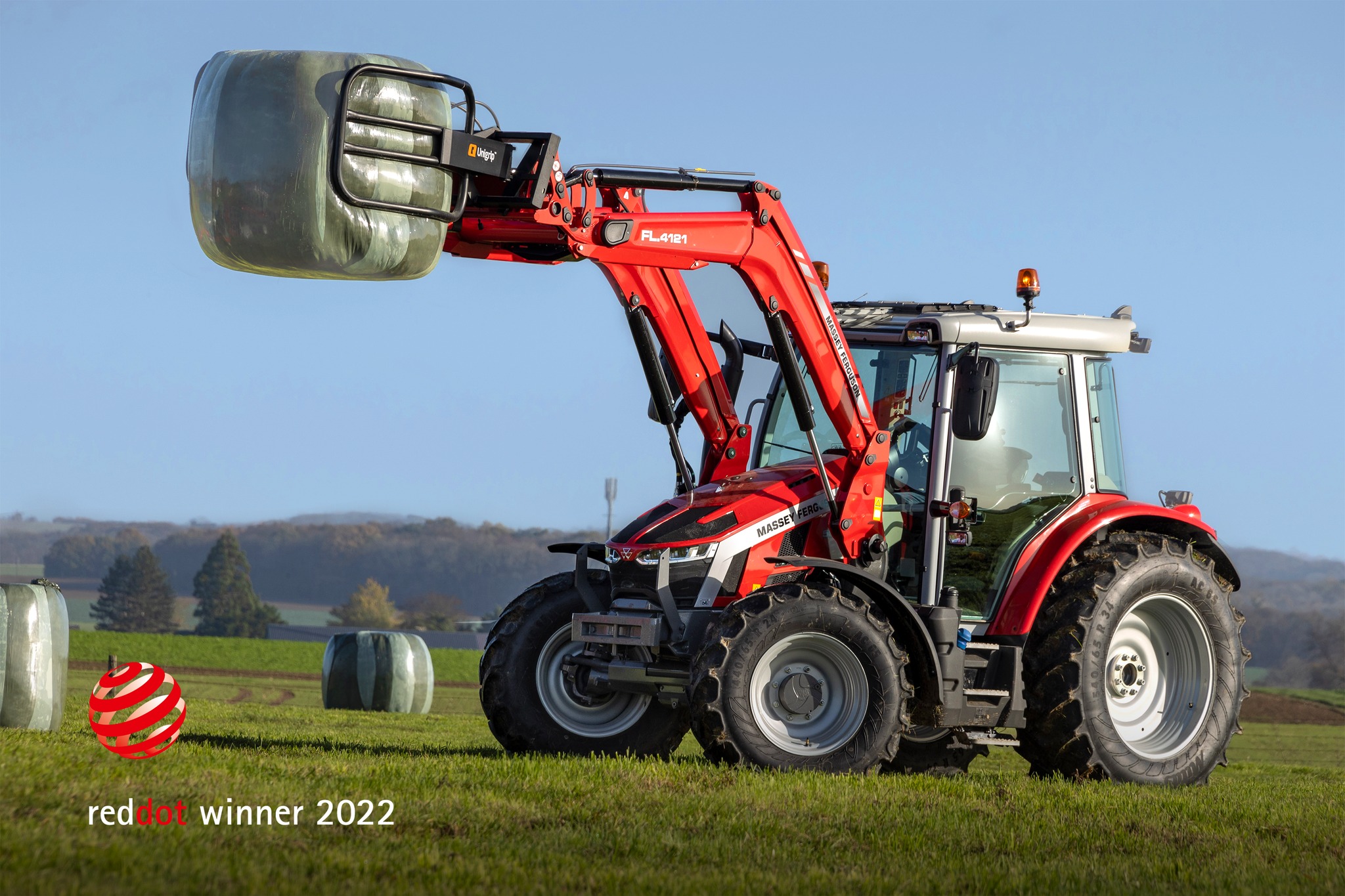 Massey Ferguson MF 5S Serie tractoren wint  gerespecteerde Red Dot Award: Product Design 2022