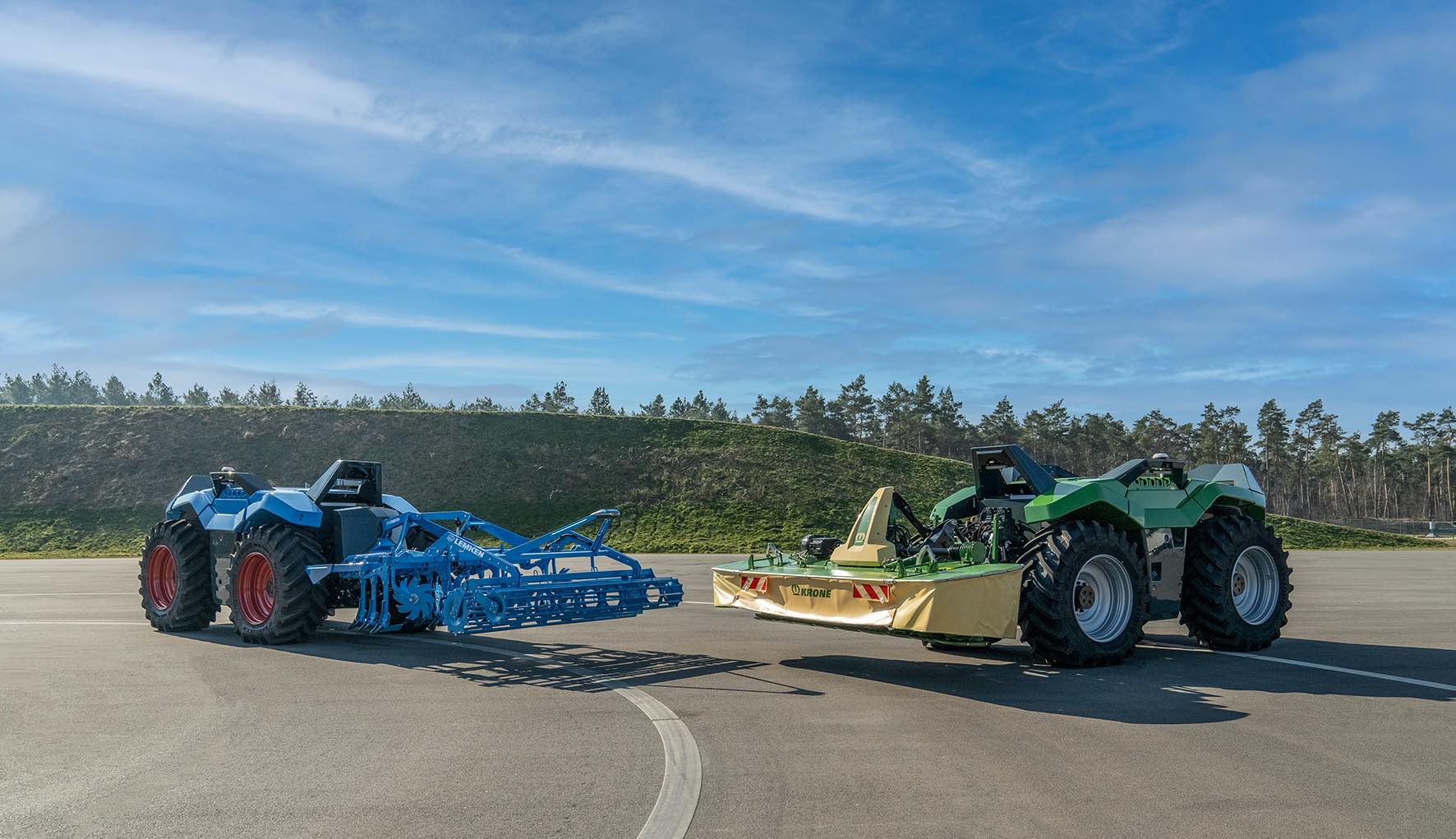 Krone en Lemken presenteren autonoom systeem