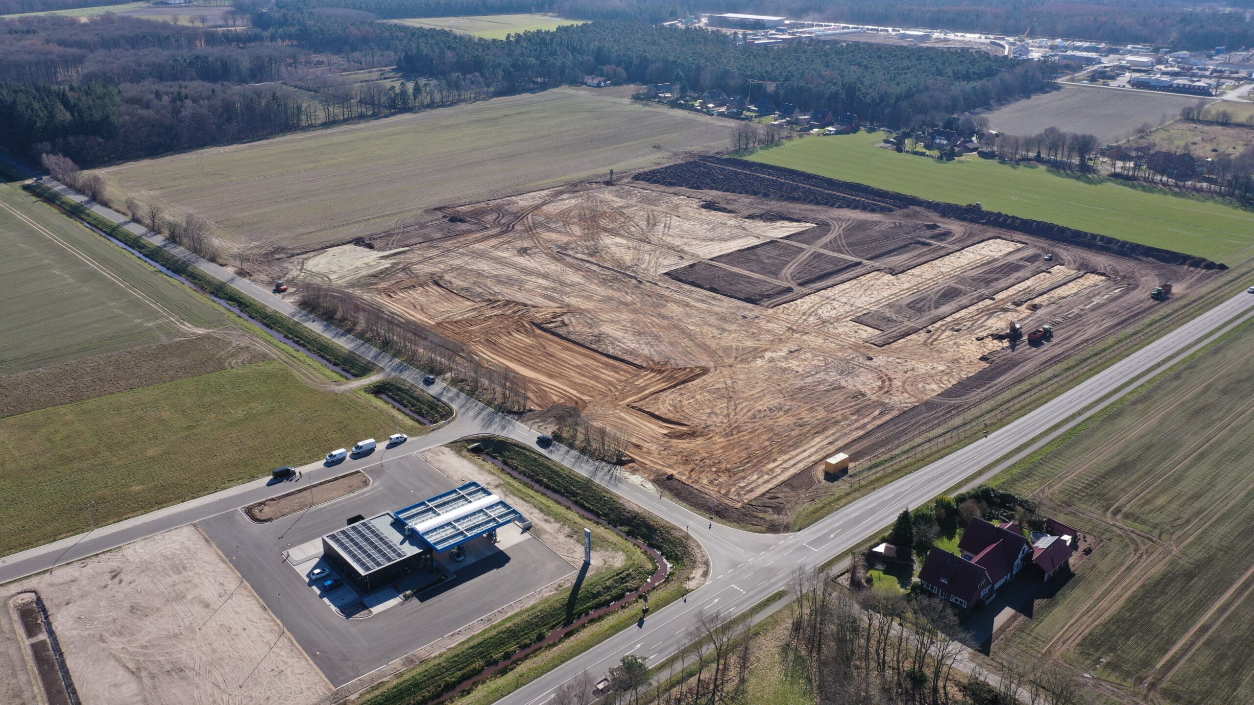 Les travaux du nouveau centre de logistique et de pièces de rechange Krone ont débuté à Spelle (Allemagne)