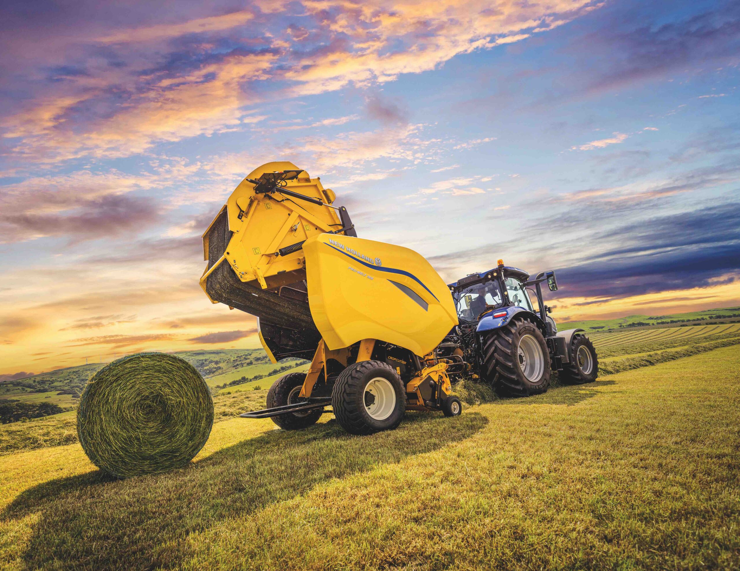 New Holland élargit son offre de presses à chambre variable avec la presse Pro-Belt