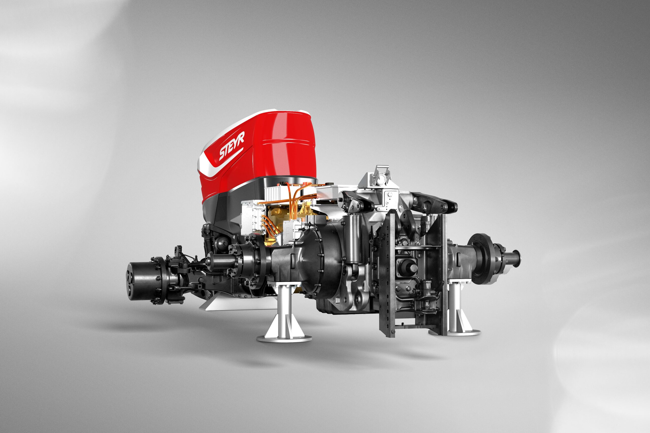 L’HYBRID DRIVETRAIN KONZEPT TÉMOIGNE DE L’ENGAGEMENT DE  STEYR ENVERS L’INNOVATION