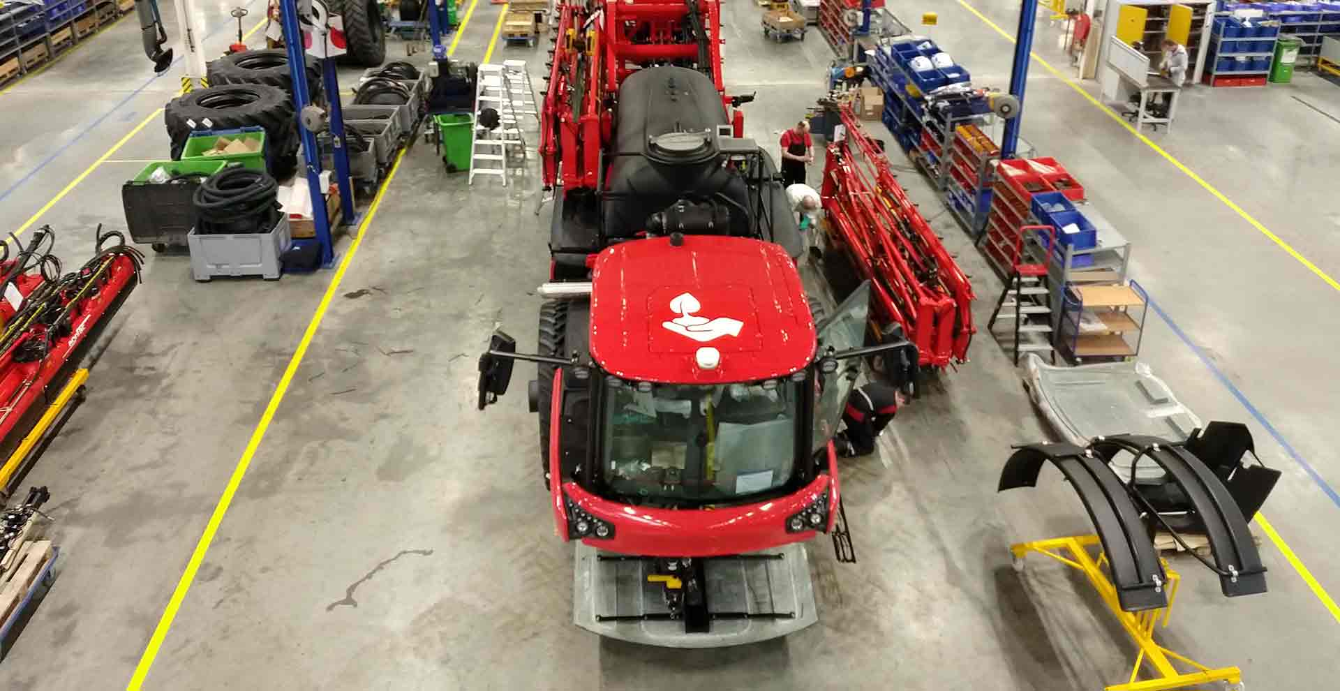 Duurzame Agrifac fabriek biedt wereldwijde leveringsproblemen het hoofd!