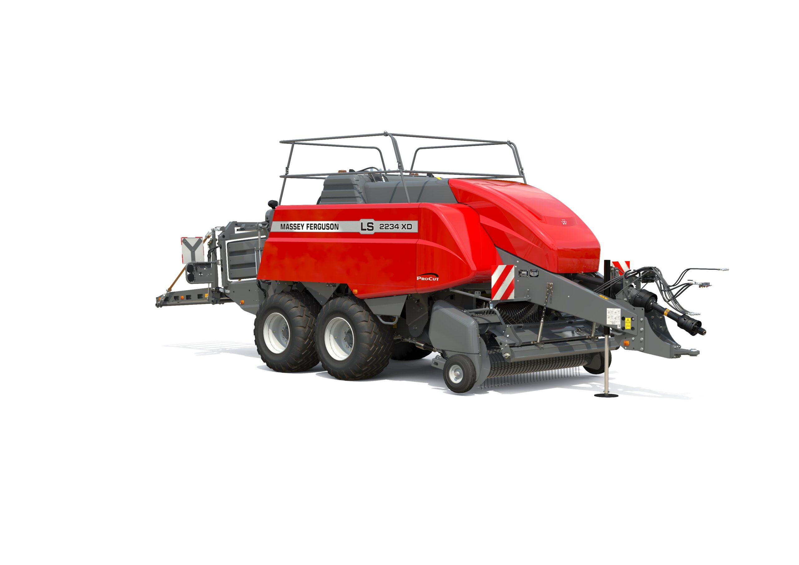 Des évolutions importantes améliorent encore les performances des presses à balles carrées MF 2200  Massey Ferguson