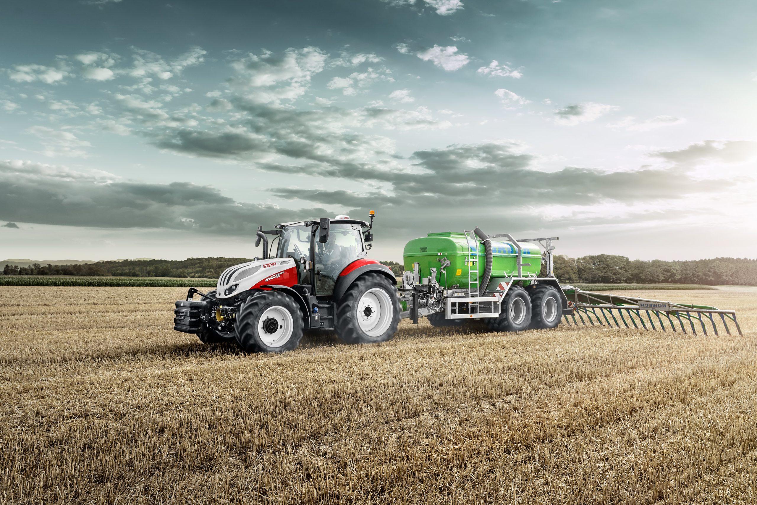 LES AMÉLIORATIONS APPORTÉES AUX TRACTEURS STEYR EXPERT CVT 2023 RENFORCENT LEUR PRODUCTIVITÉ ET FACILITENT LEUR UTILISATION