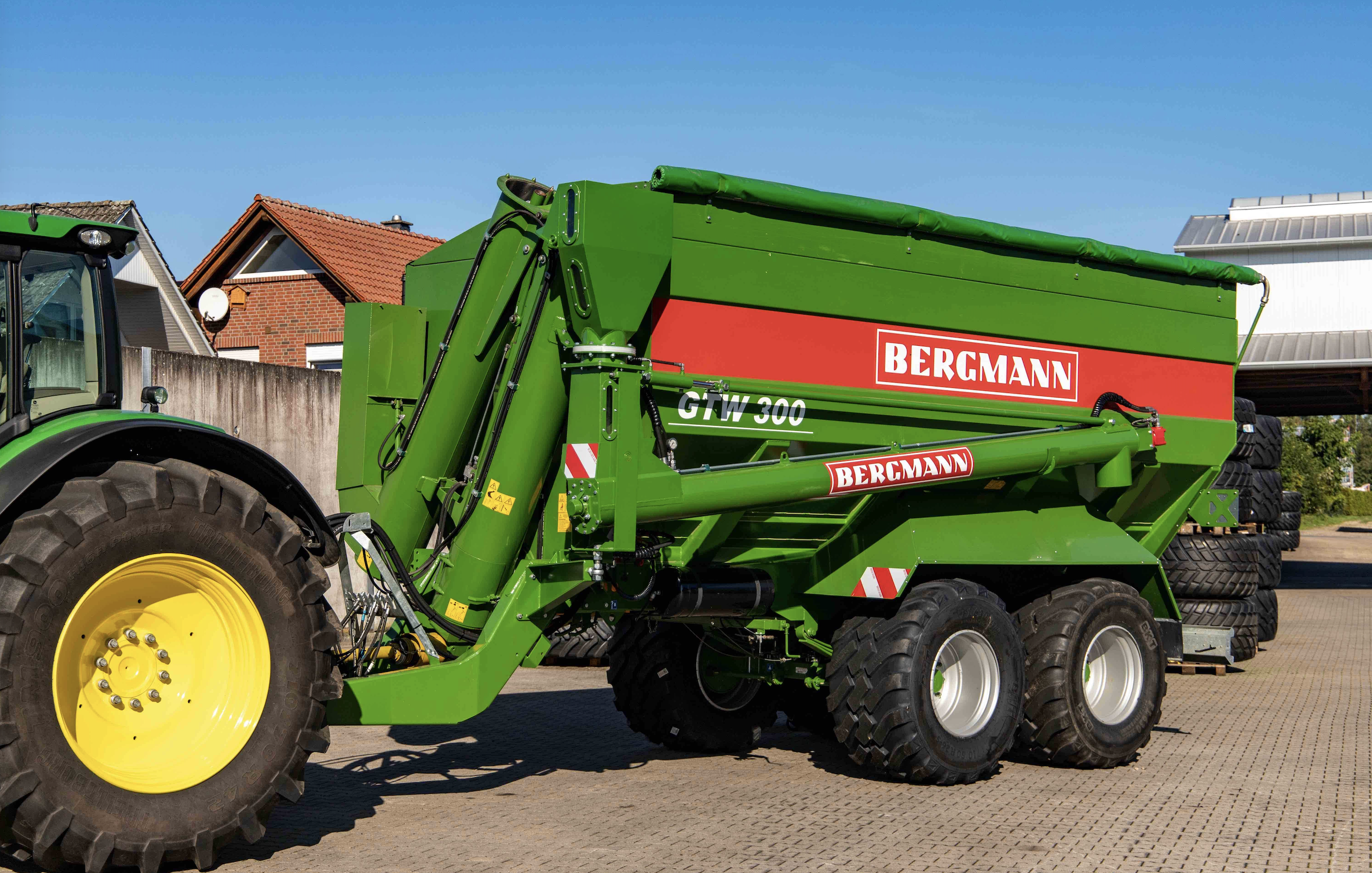 BERGMANN: graanoverlaadwagens met talrijke innovaties