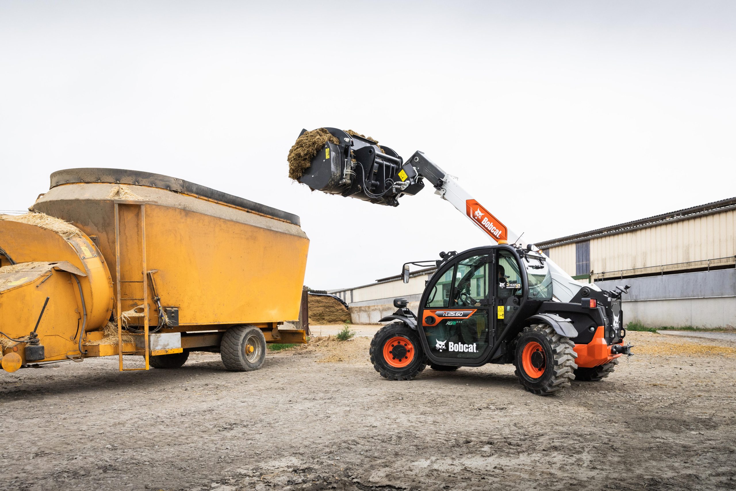 Nieuwe, compacte Bobcat-verreiker voor de agrarische sector