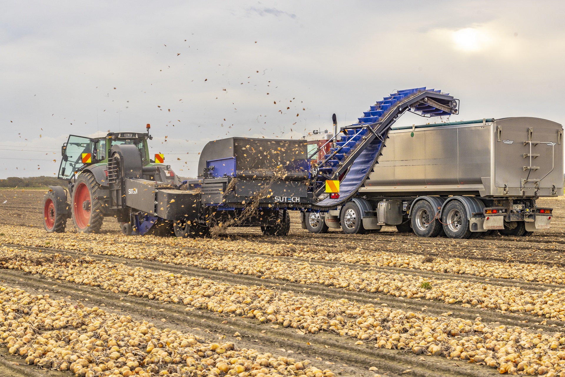 Primeur: Uien afstaarten bij het laden verbetert productkwaliteit