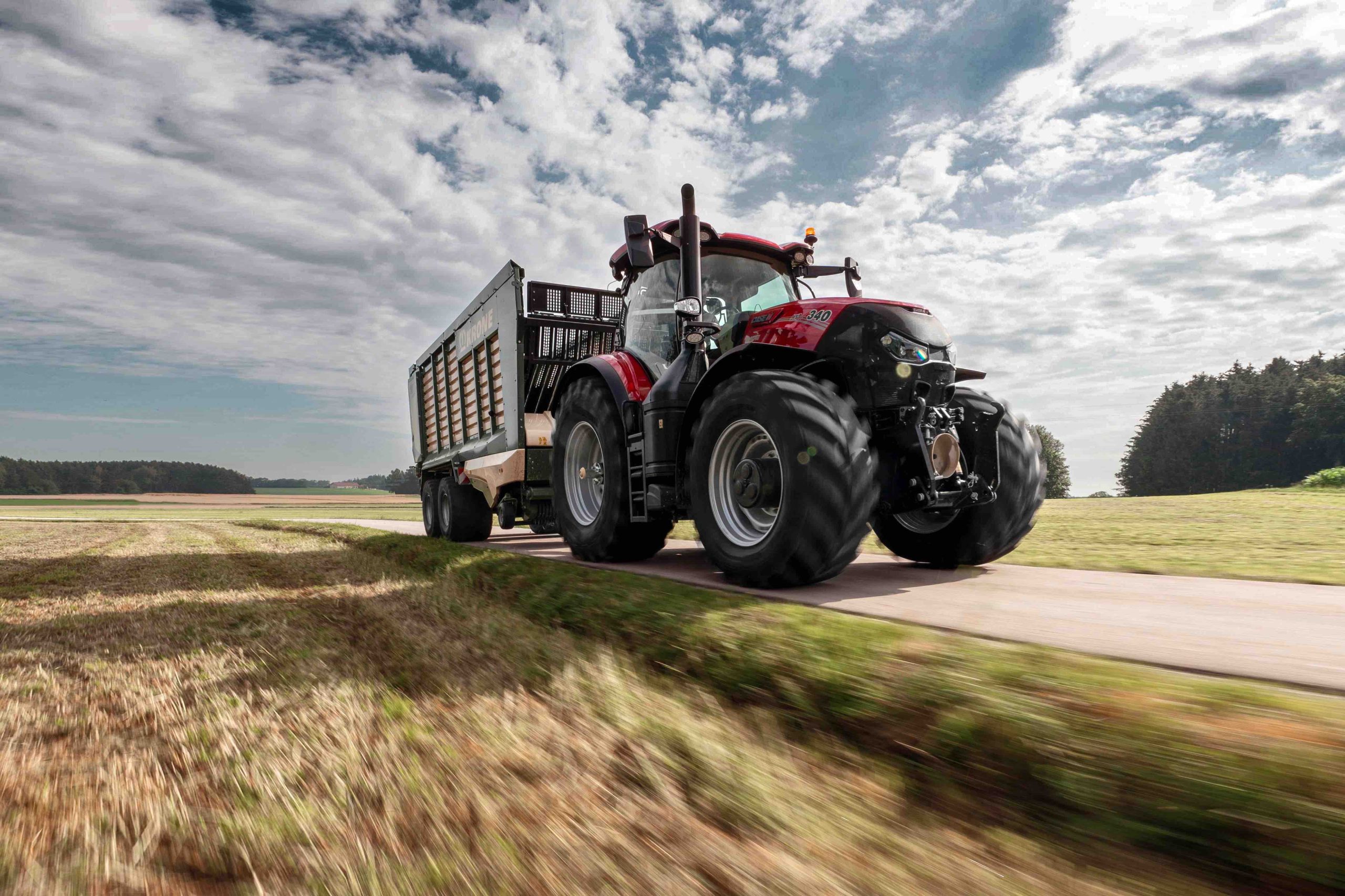 CASE IH BREIDT OPTUM-SERIE UIT MET NIEUW TOPMODEL MET 340 PK EN TOONAANGEVENDE EIGENSCHAPPEN