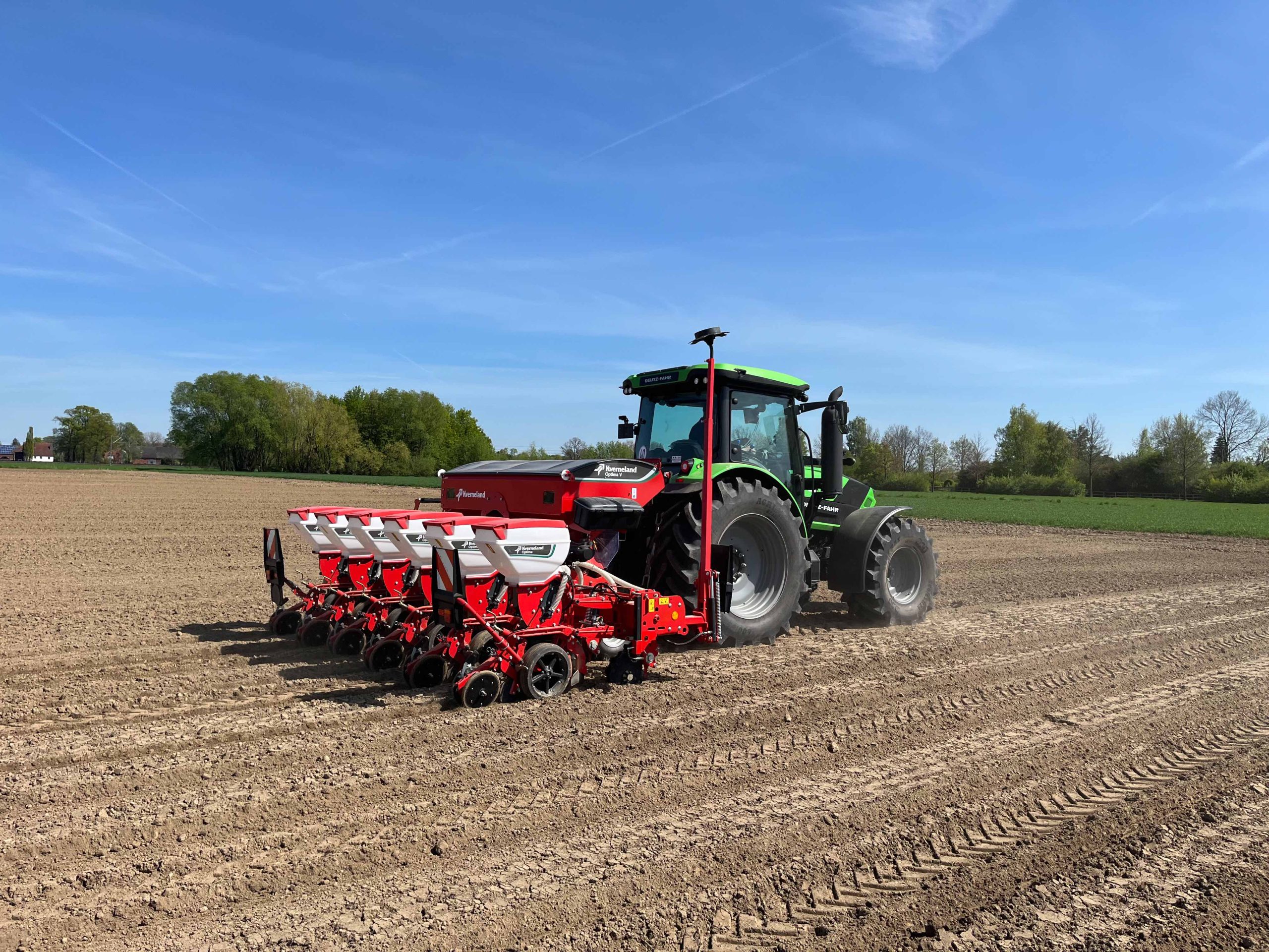 Le semoir de précision Kverneland Optima V fait peau neuve