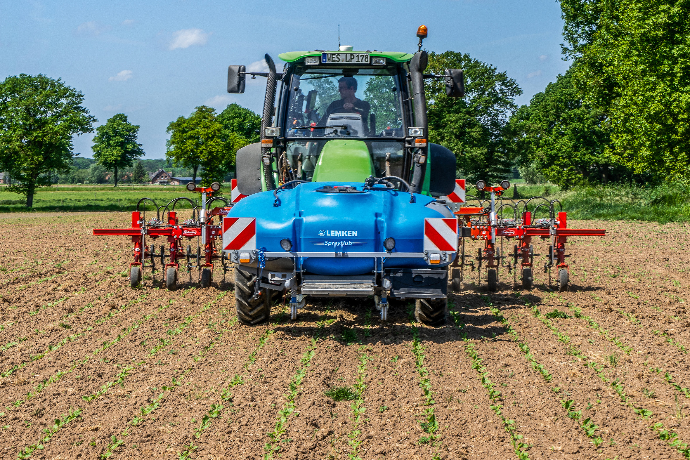 Nieuwe functies voor de fronttank van Lemken