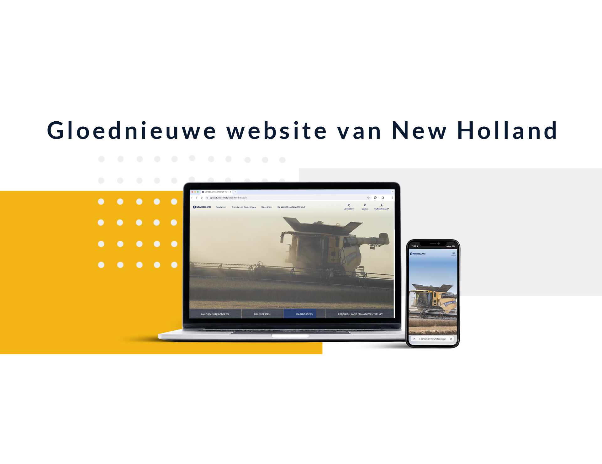New Holland lanceert website die klanten een nieuwe merkervaring biedt