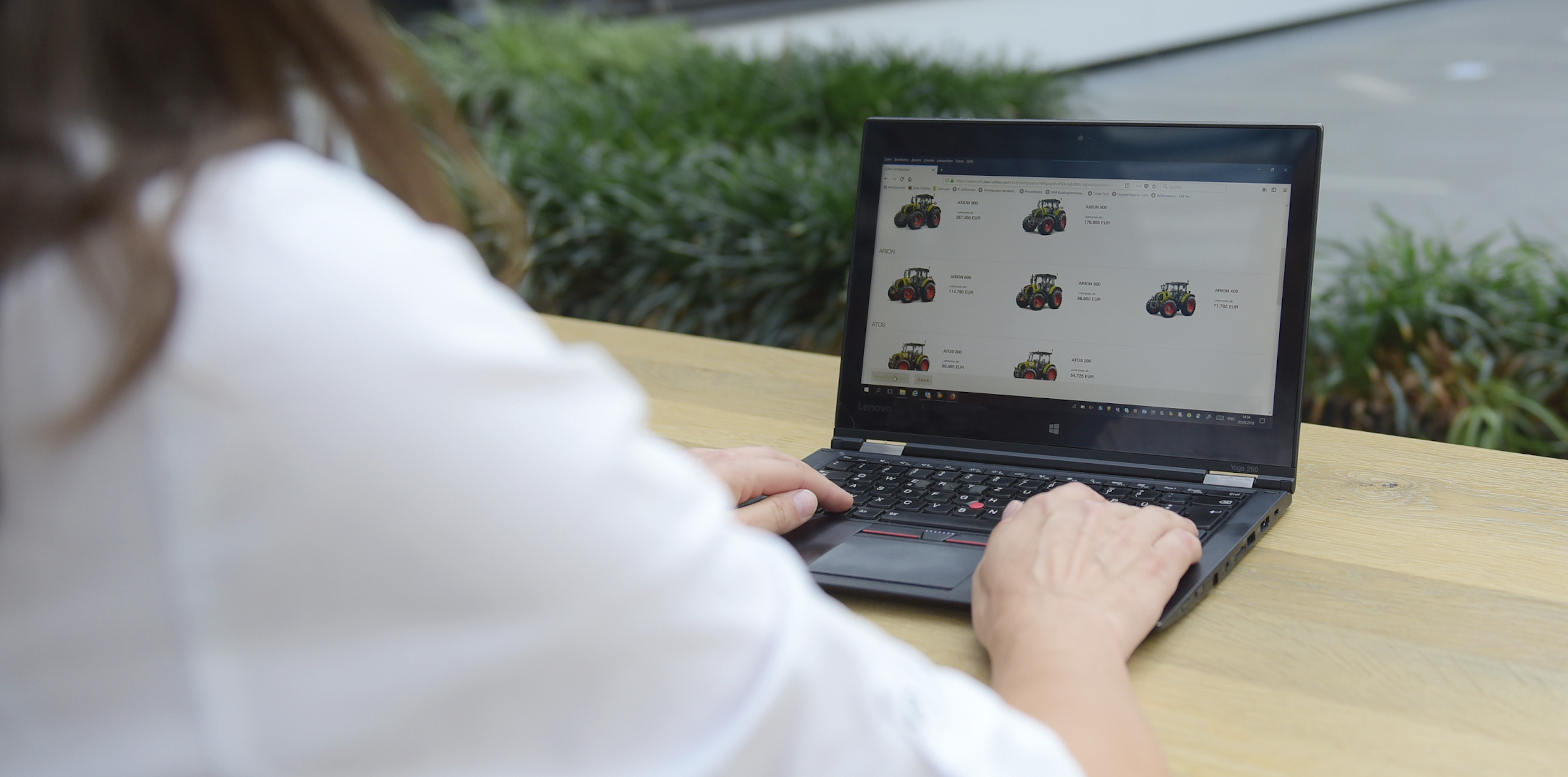 De nieuwe CLAAS-configurator is klaar voor de Belgische markt.