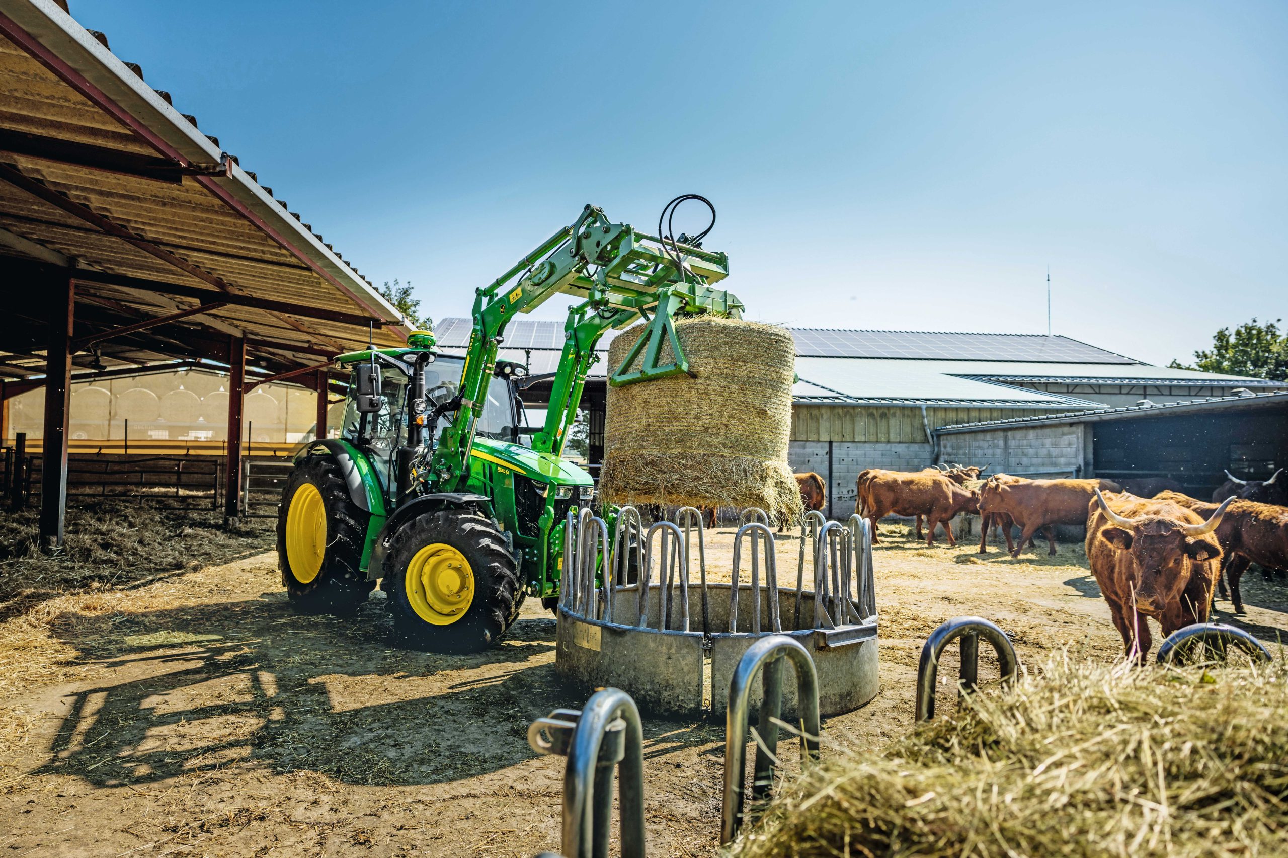 John Deere introduceert nieuwe 5M-tractor