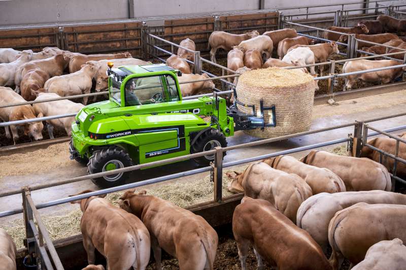 Merlo introduceert de eWorker met geavanceerde Lithium accu