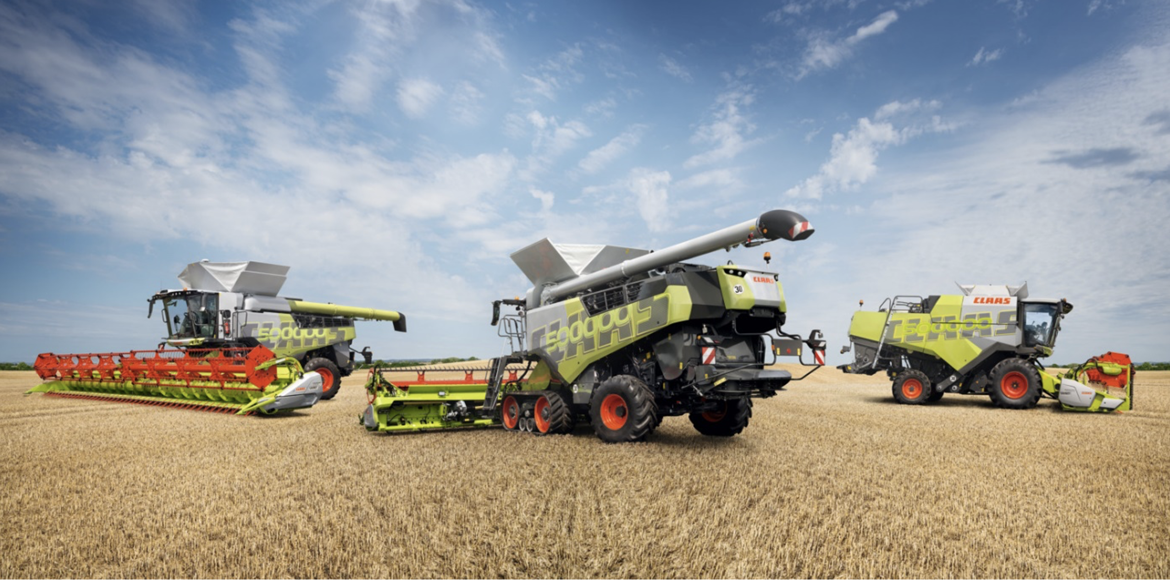 Meer dan 500.000 succesverhalen:  CLAAS viert half miljoen maaidorsers