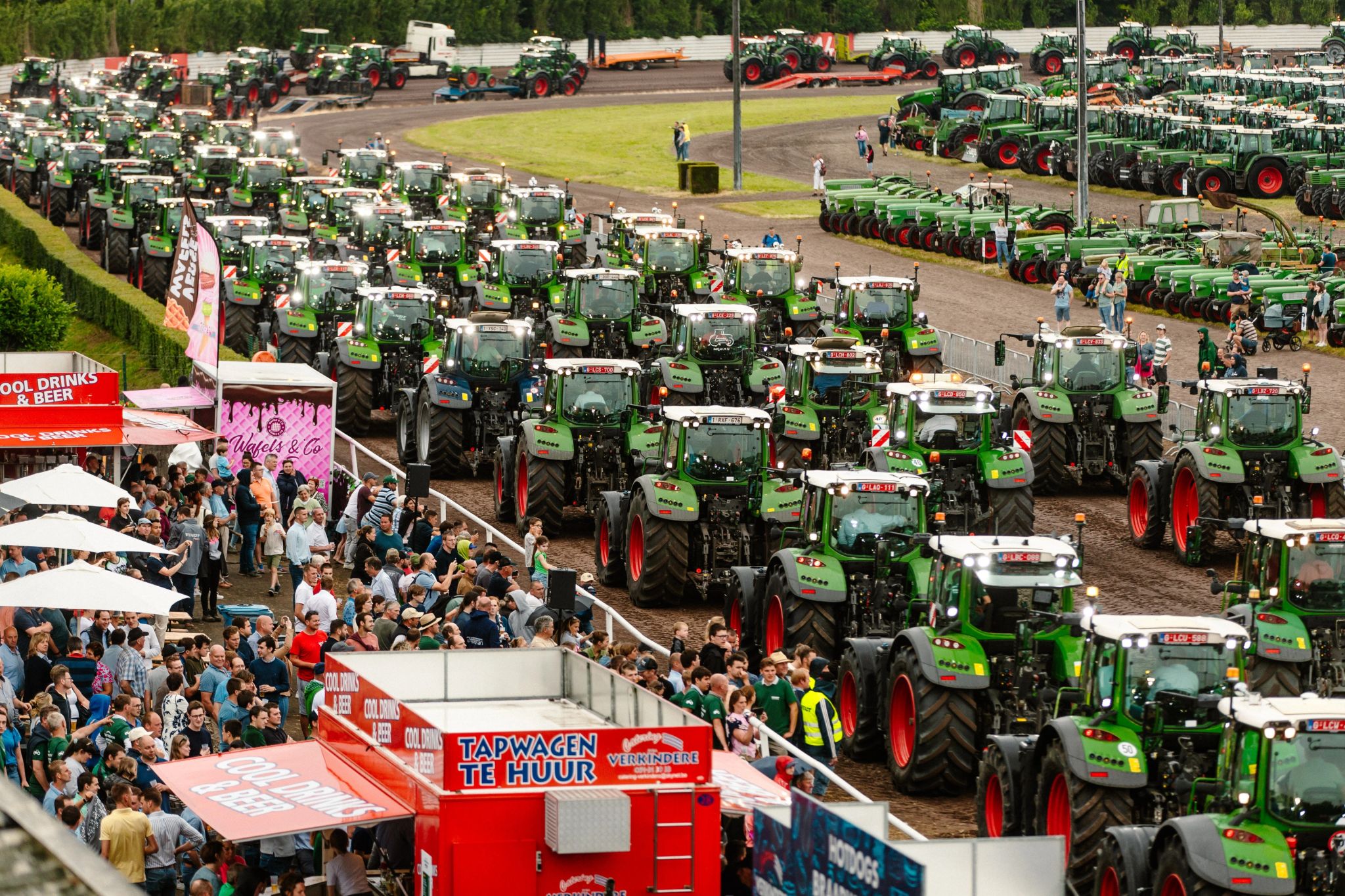 Fendt fans verzamelen massaal voor Fendt Treffen in Kuurne