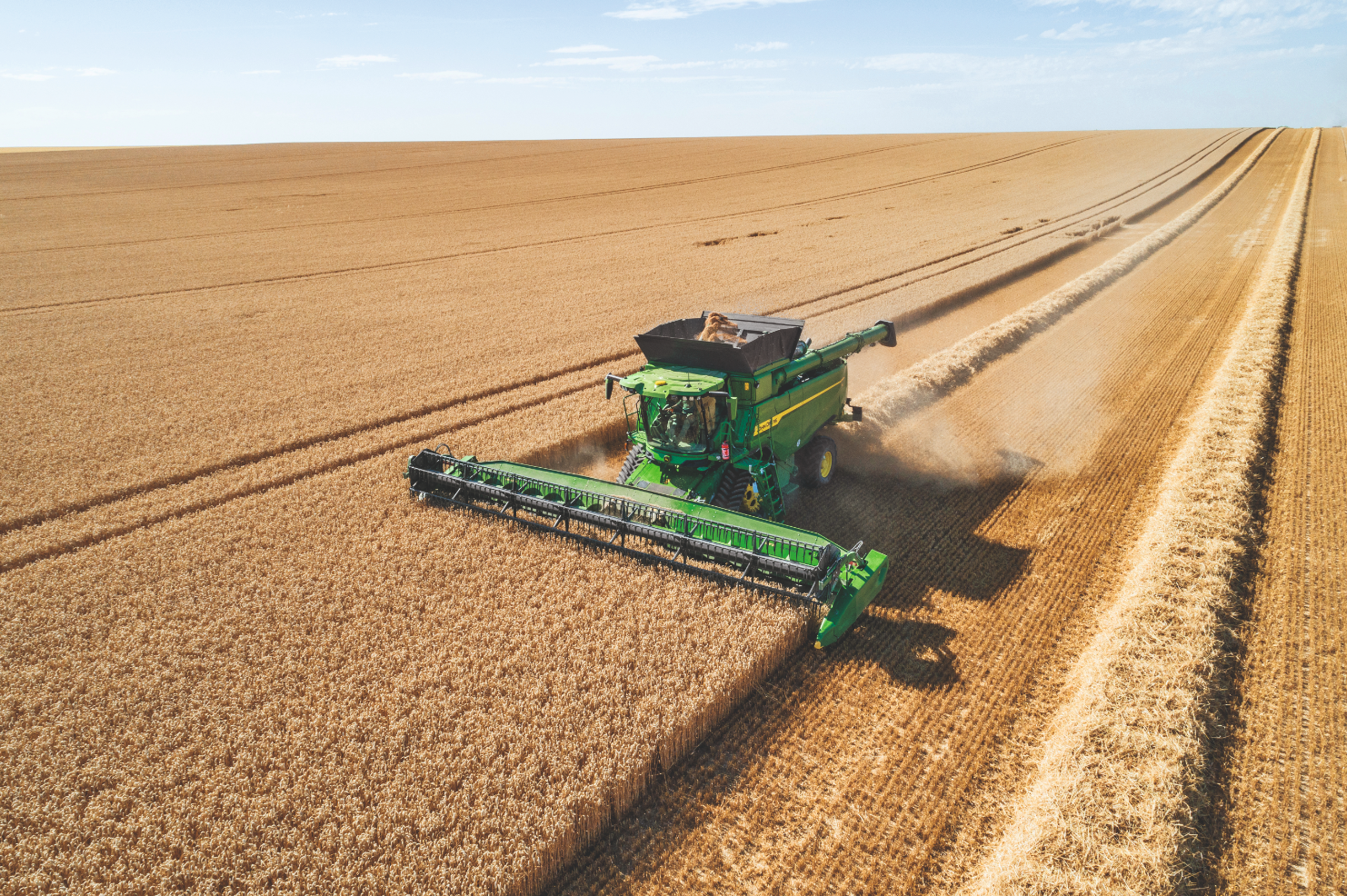 John Deere lance ses nouvelles moissonneuses-batteuses conventionnelles T5 et T6
