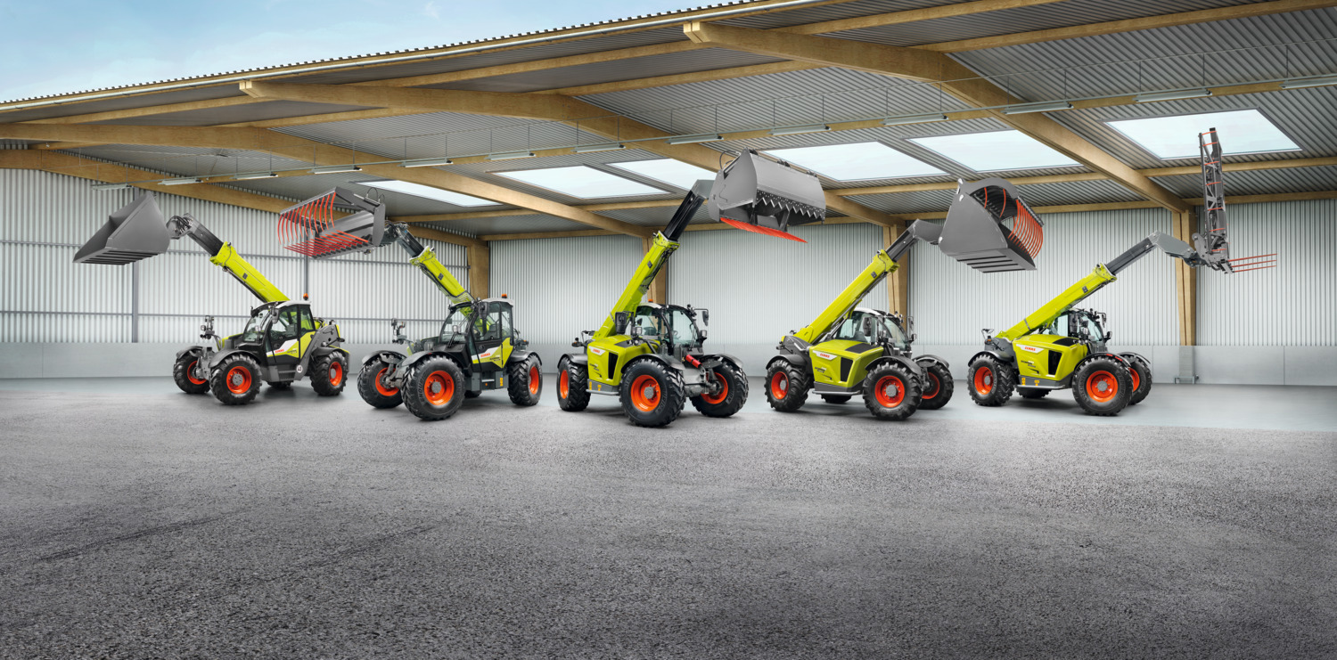 Nieuwe CLAAS-verreikers in de 3- en 4-tonscategorieën met aanzienlijke toename in vermogen en comfort