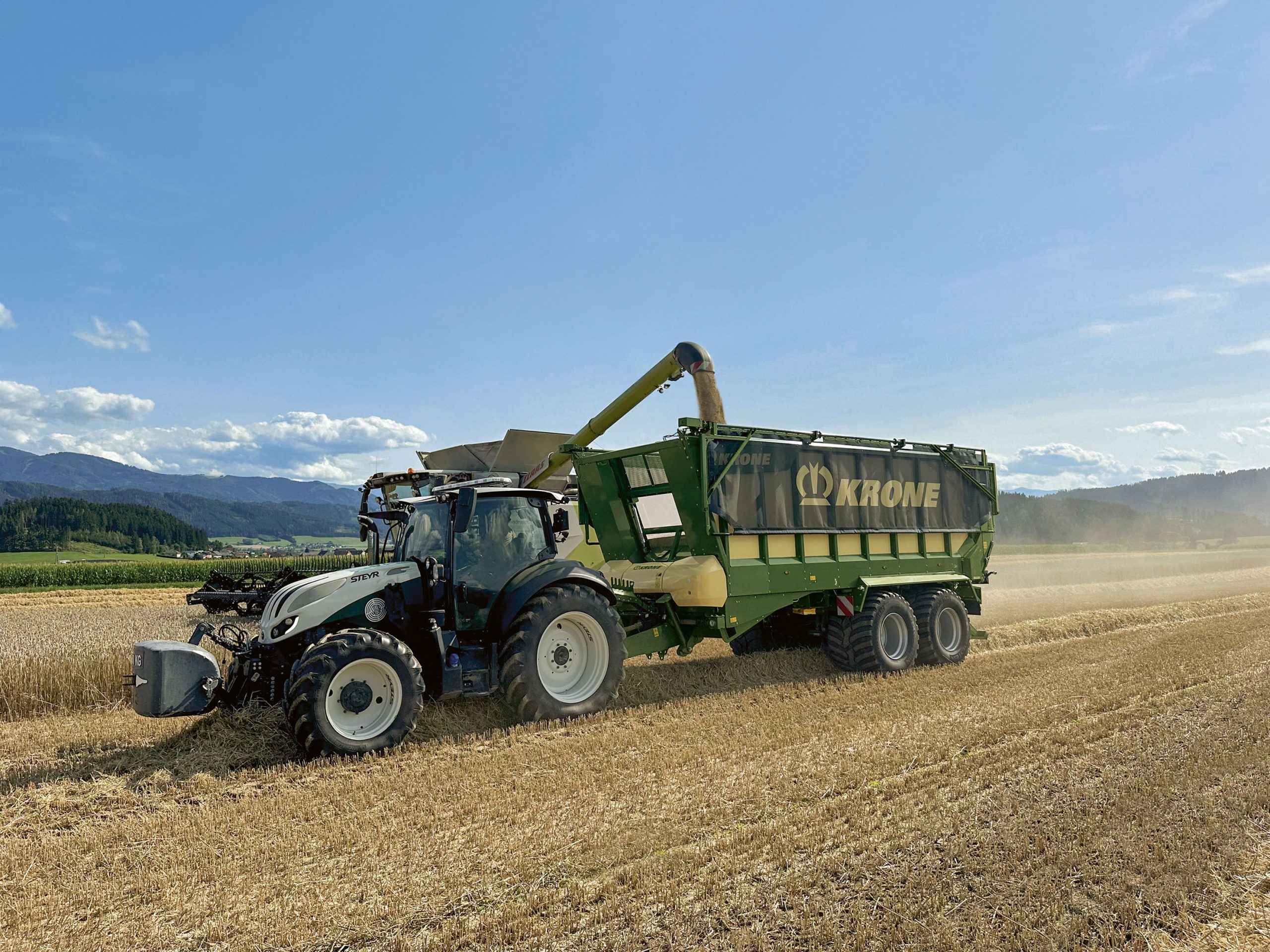 KRONE GX 360 PLUS – une remorque compacte et polyvalente