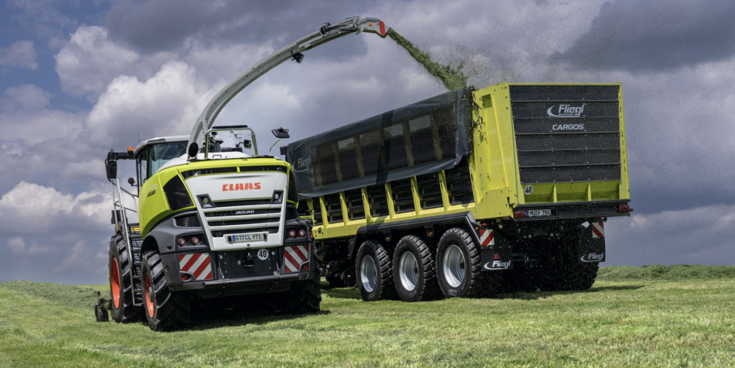 Een reeks revolutionaire innovaties voor CLAAS JAGUAR hakselaars: V-FLEX rotor, nieuwe PICK UP en CSPS analyse in de zak