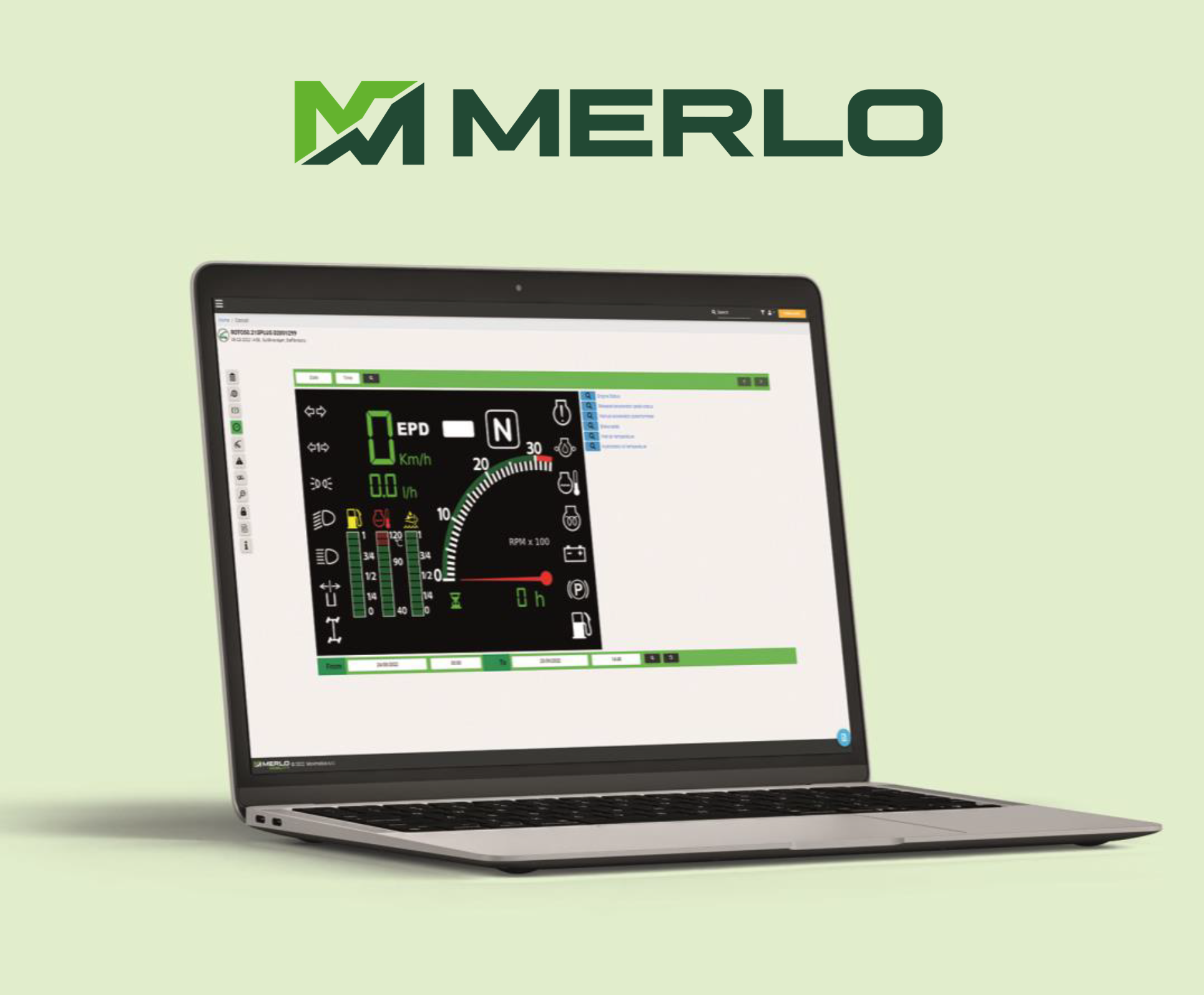 Merlo Mobility: standaard telematica voor volledige controle over uw machine
